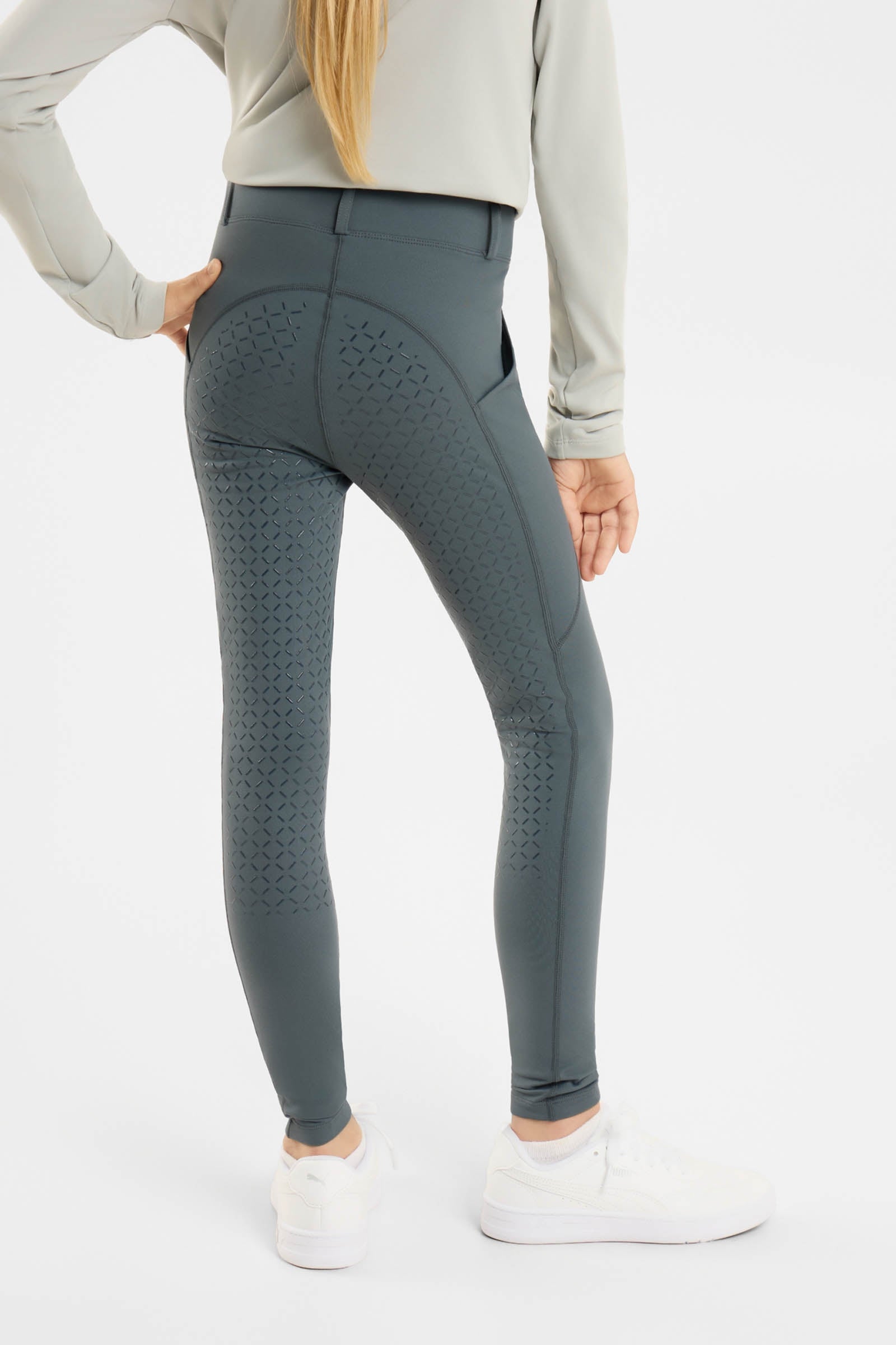 Horze Dea Kid´s Thermo Fullgrip Tights Kids Apparel