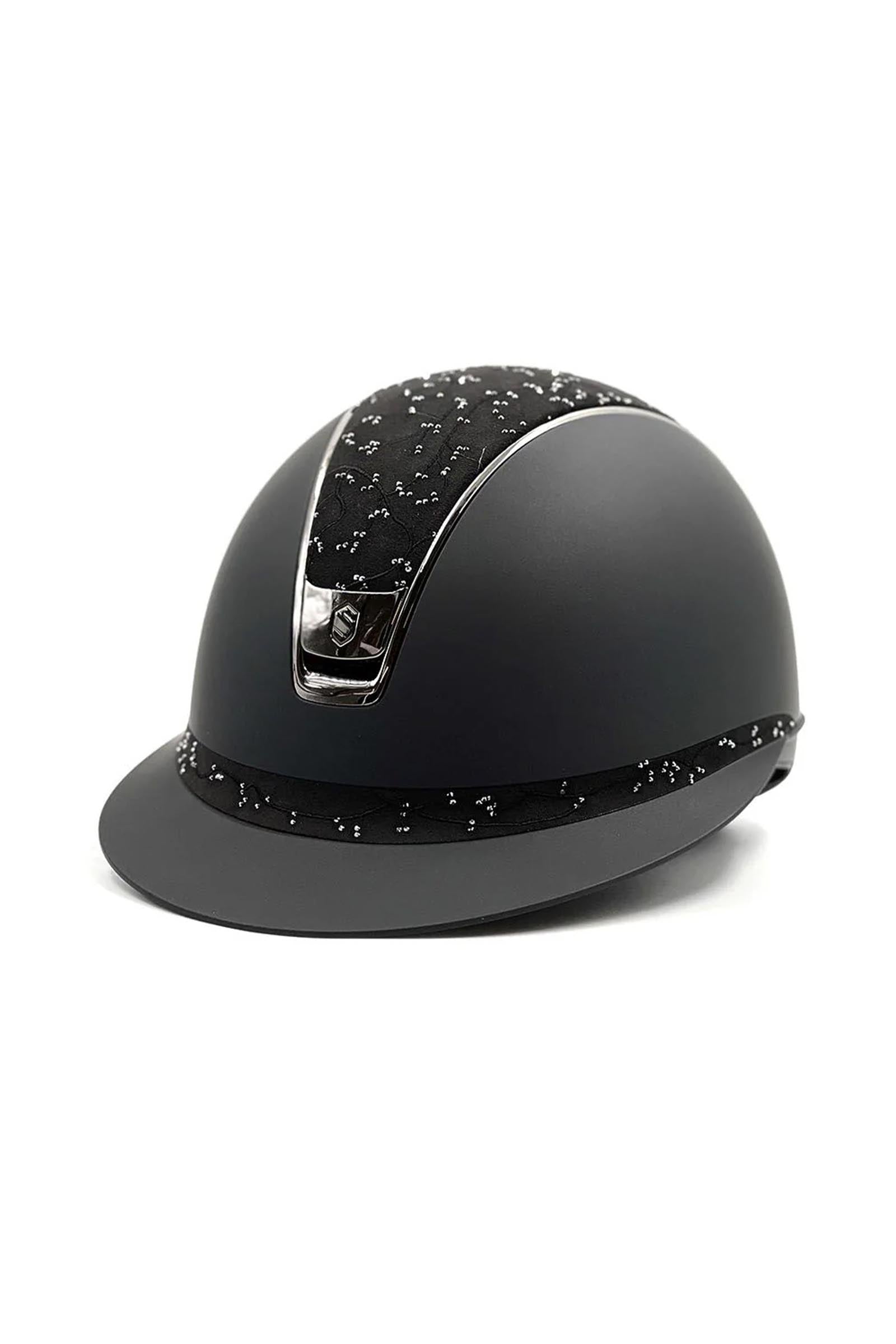 Samshield Miss Shield Shadowmatt Crystal Leaf 2.0 Riding Helmet Safety Equipment