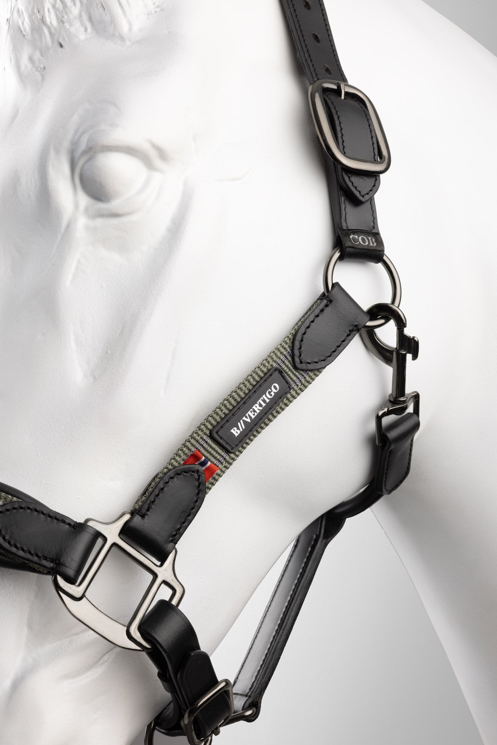 B Vertigo Lennox Leather Halter Halters & Leads