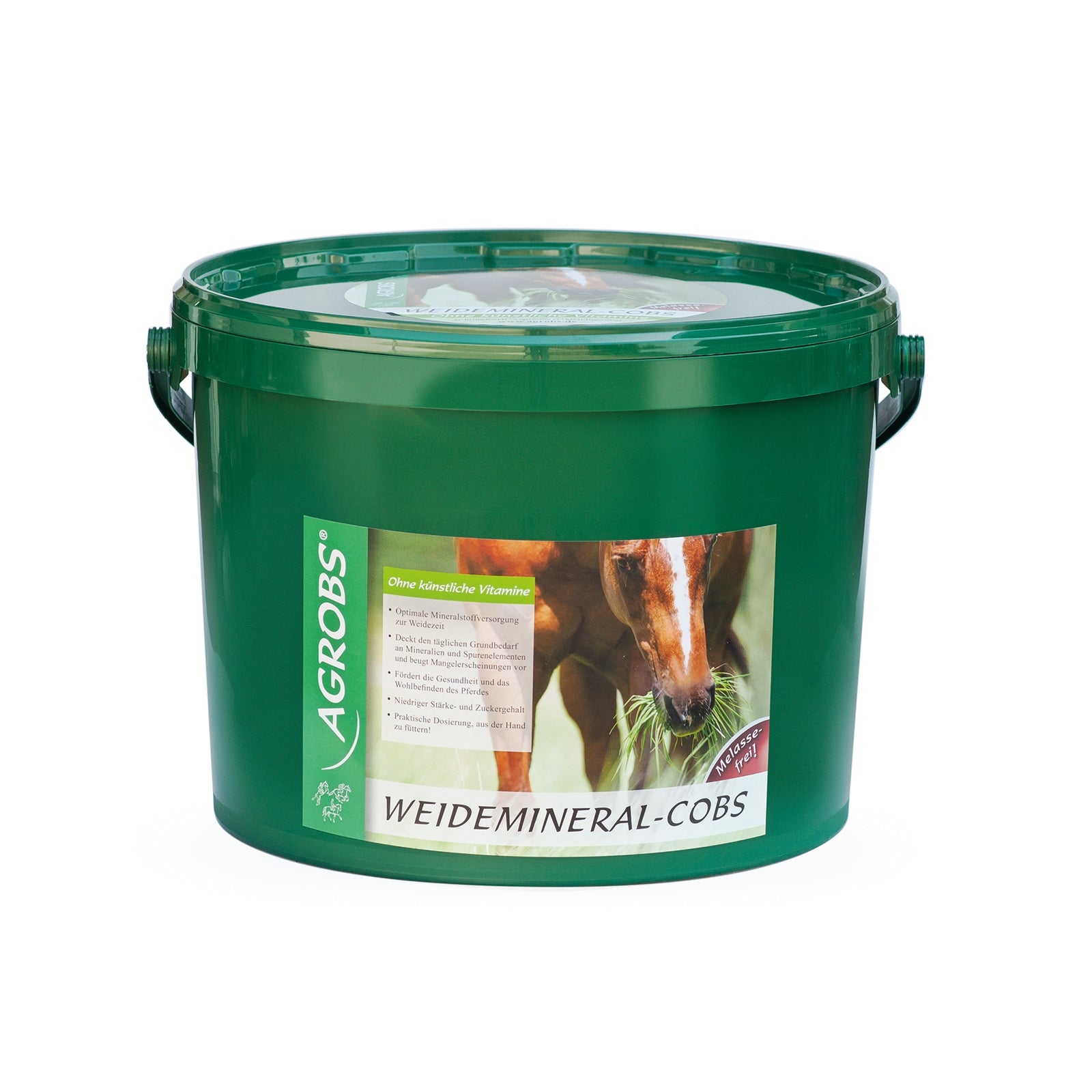 Agrobs Pâturage Minéral Cobs 10 kg Horse Feed & Nutrition