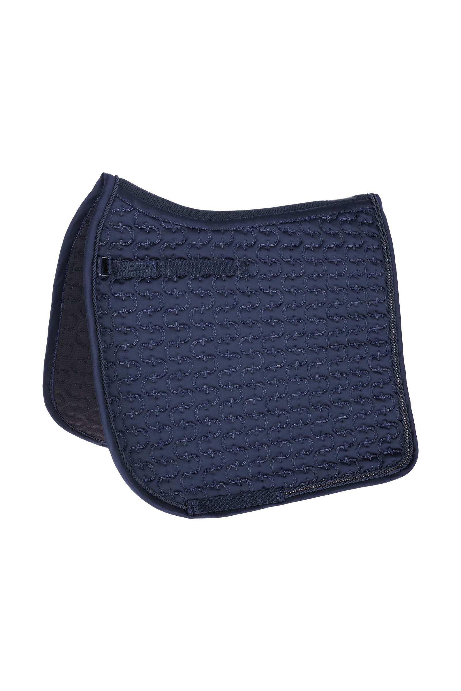 Covalliero Tapis de Selle Dressage avec Appliqués Pailletés Tapis de selle