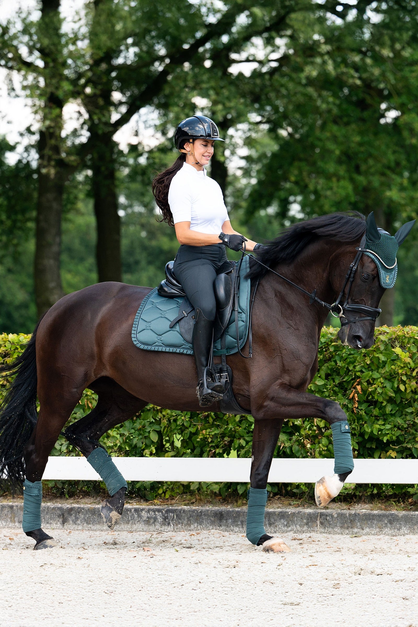 PS of Sweden Ruffle Dressage Saddle Pad Saddle Pads