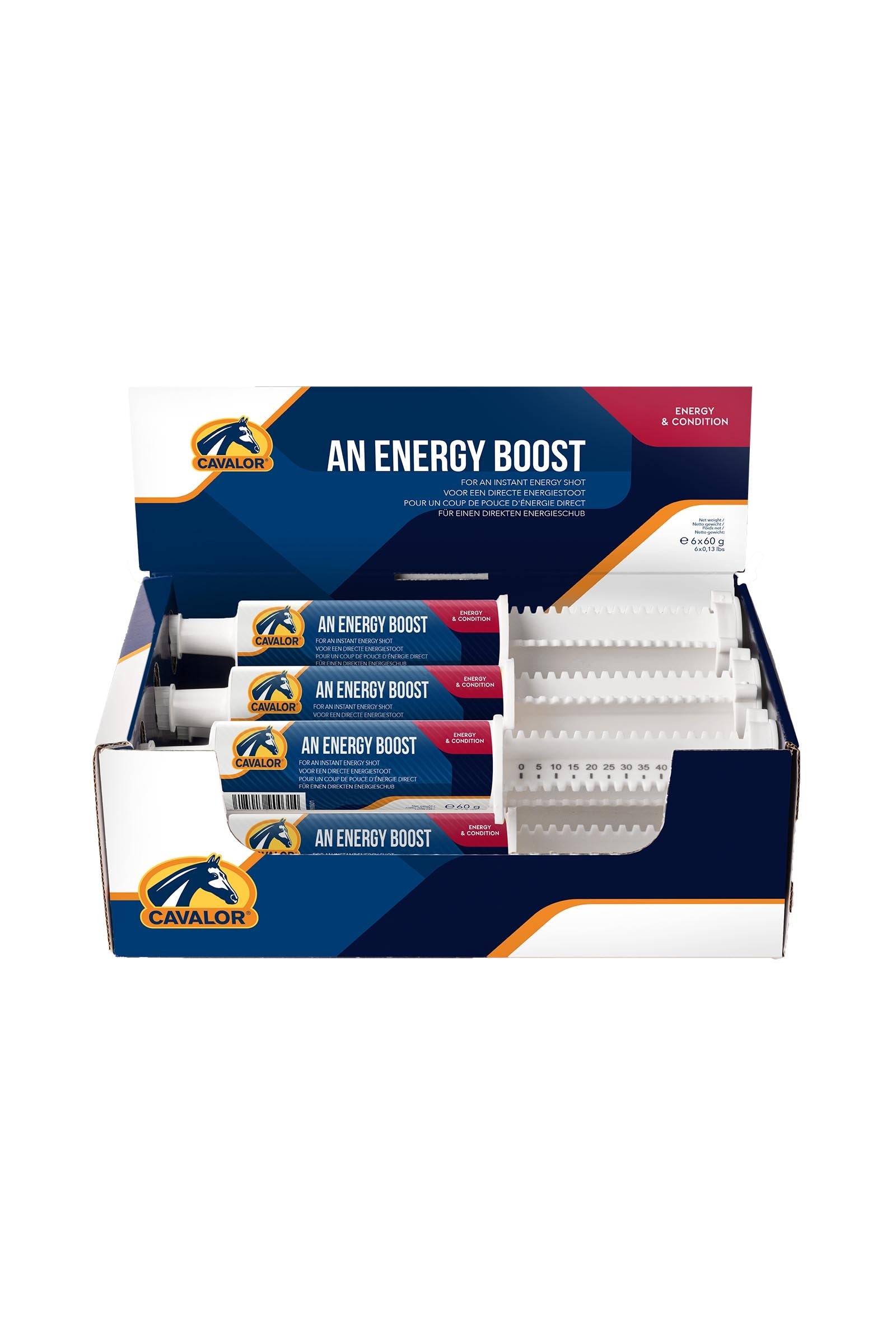 Cavalor An Energy Boost, apport énergétique, (6 x 60 g) Horse Feed & Nutrition