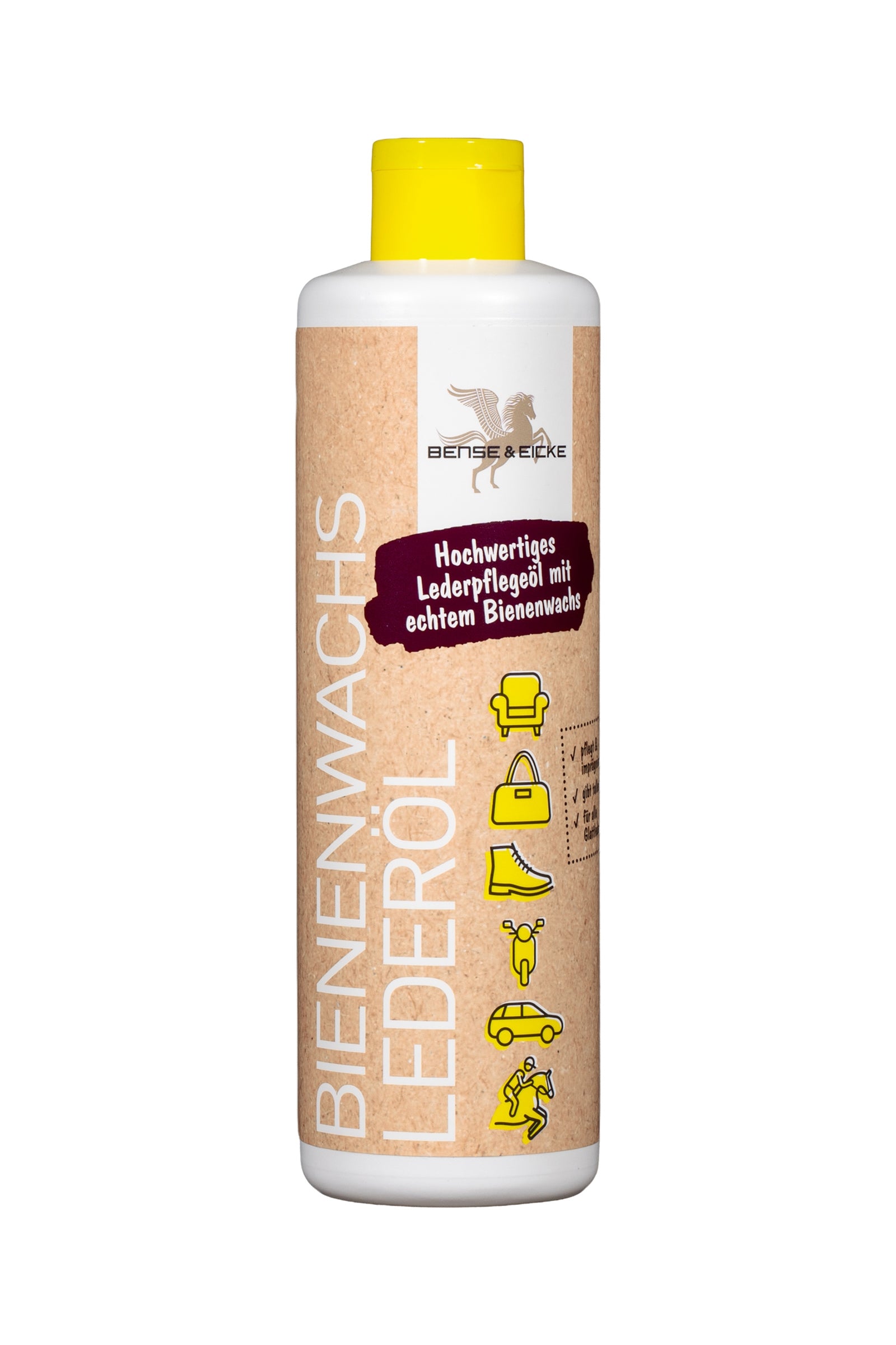 Bense & Eicke Huile pour cuir à la cire d'abeille, 500 ml Soins