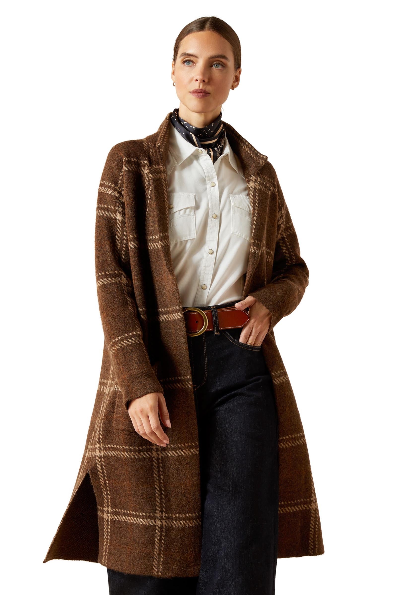 Ariat Women's Ballston Cardigan Vêtements d'équitation femme