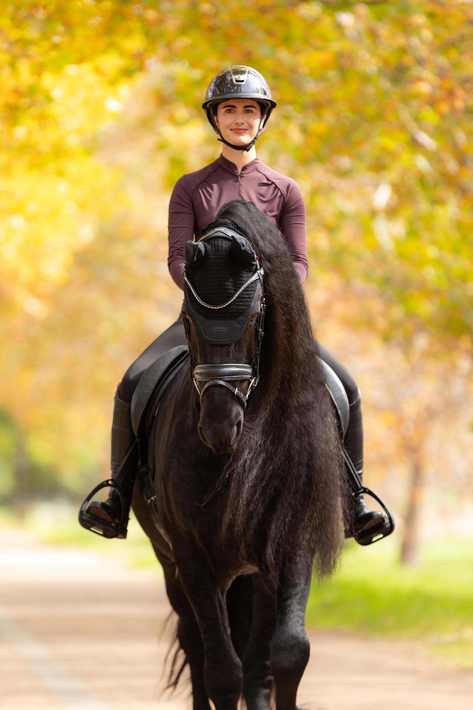 LeMieux Essence Fly Hood Saddle Pads