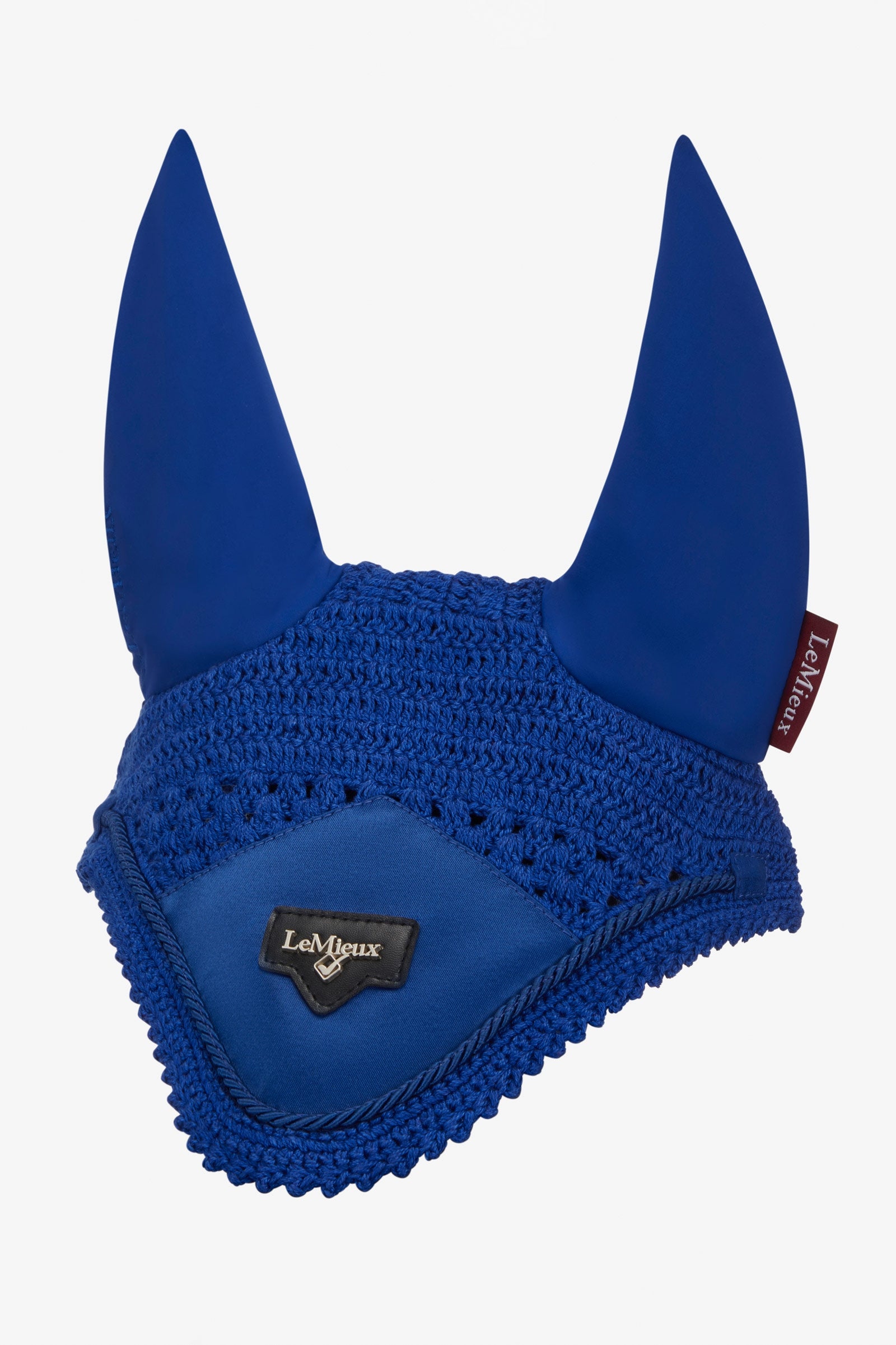 LeMieux Loire Bonnet anti-mouches en satin Tapis de selle