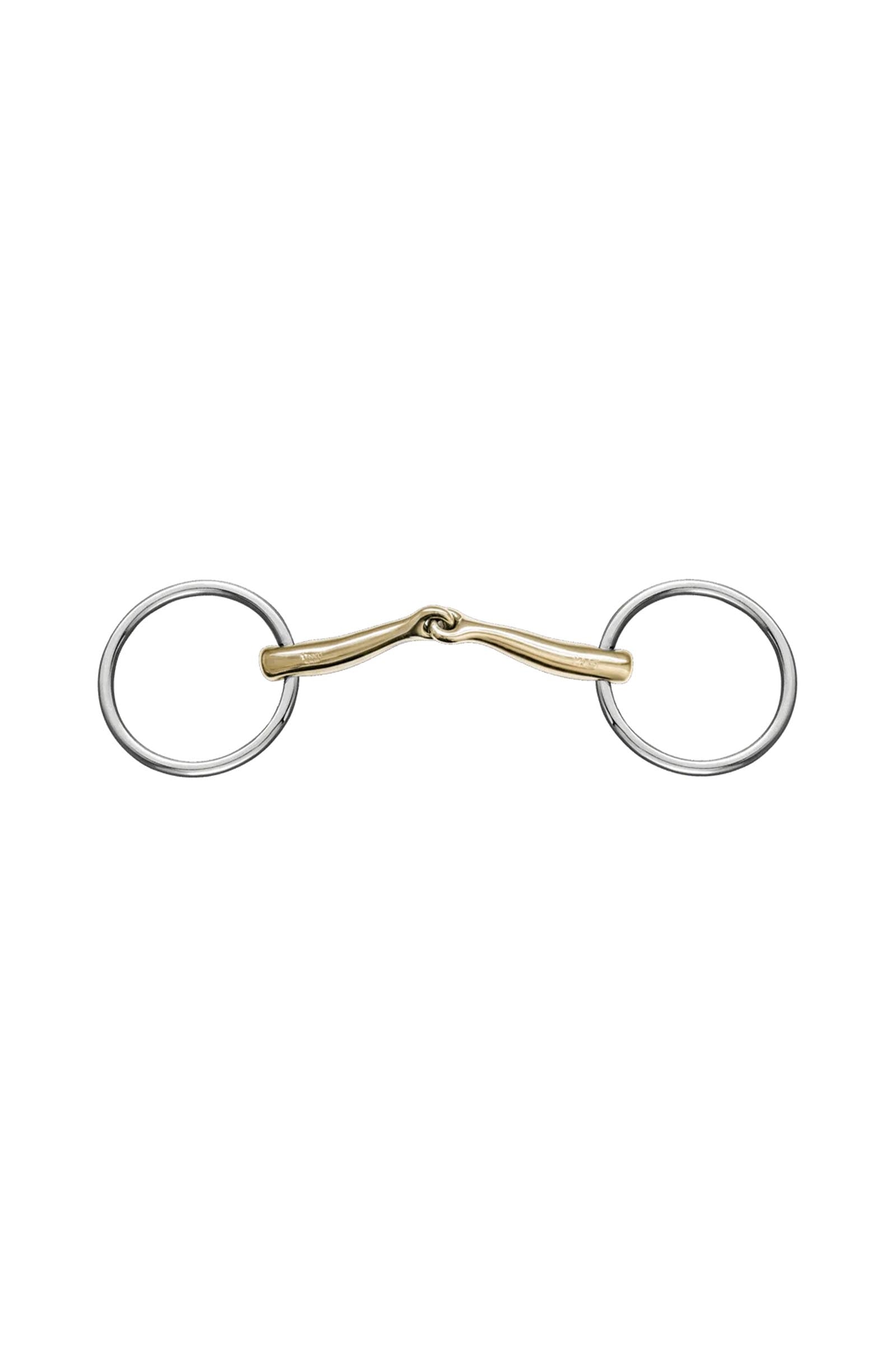 Sprenger Turnado Pro mors à anneaux libres, simple brisure, 14 mm, Sensogan Mors