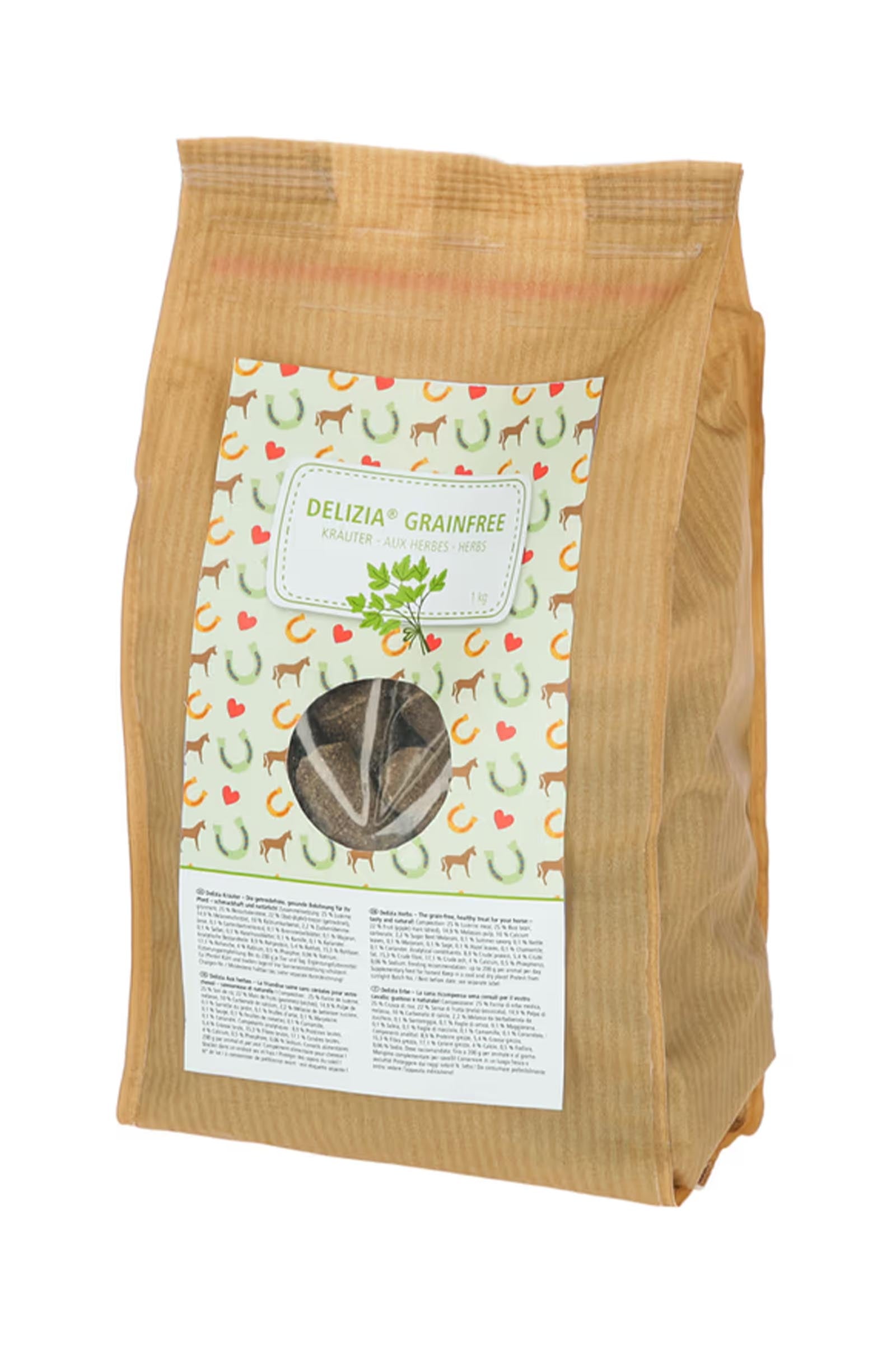 Delizia Friandises sans céréales, 1 kg Horse Feed & Nutrition