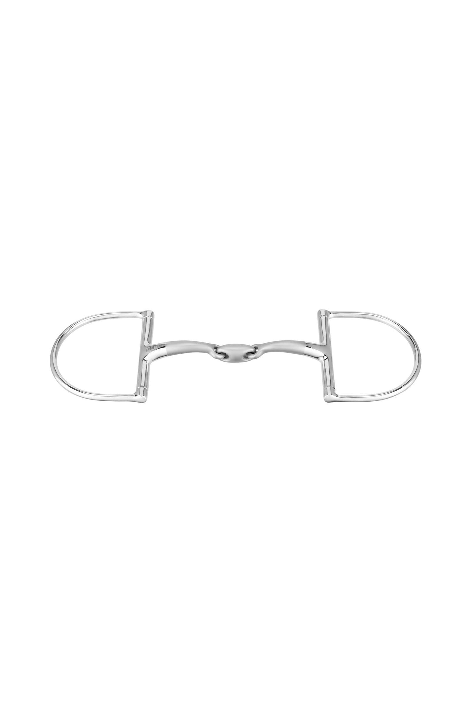 Sprenger Satinox D-Ring Snaffle, Double Jt. 14mm, Stainless St. Horse Bits