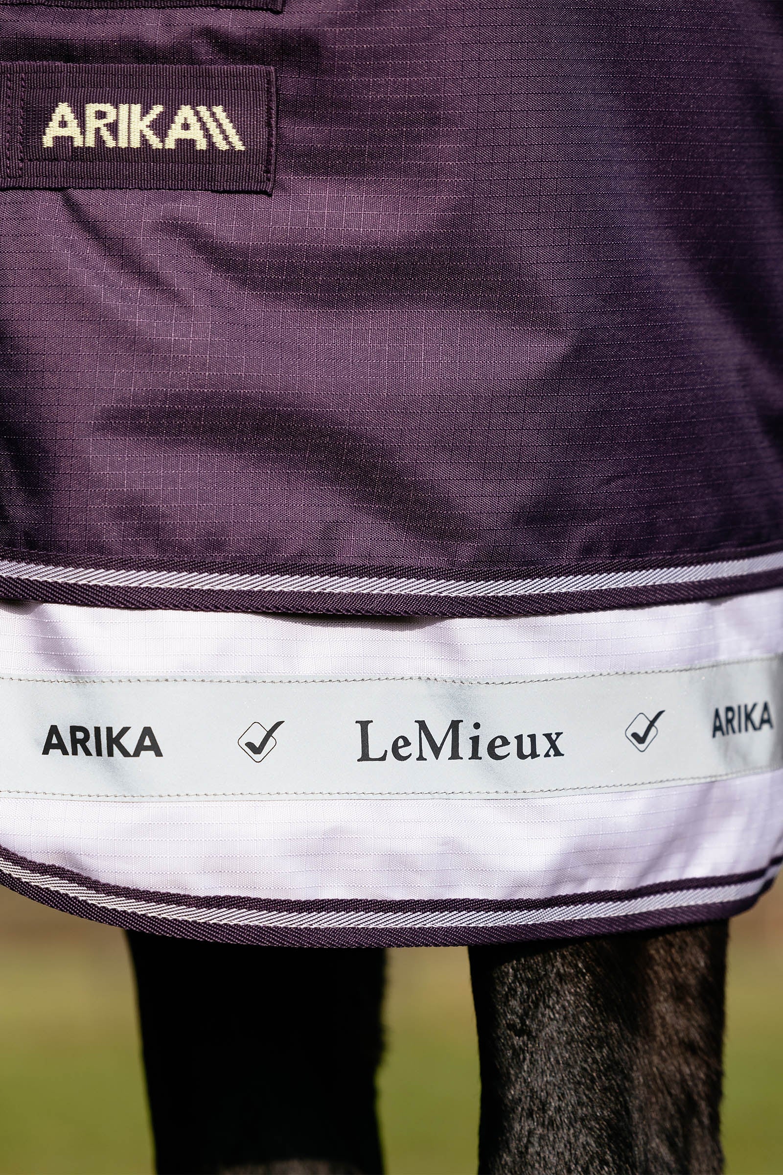 LeMieux Arika Ripstop Turnout Rug With Detachable Neck, 200 g Horse Rugs