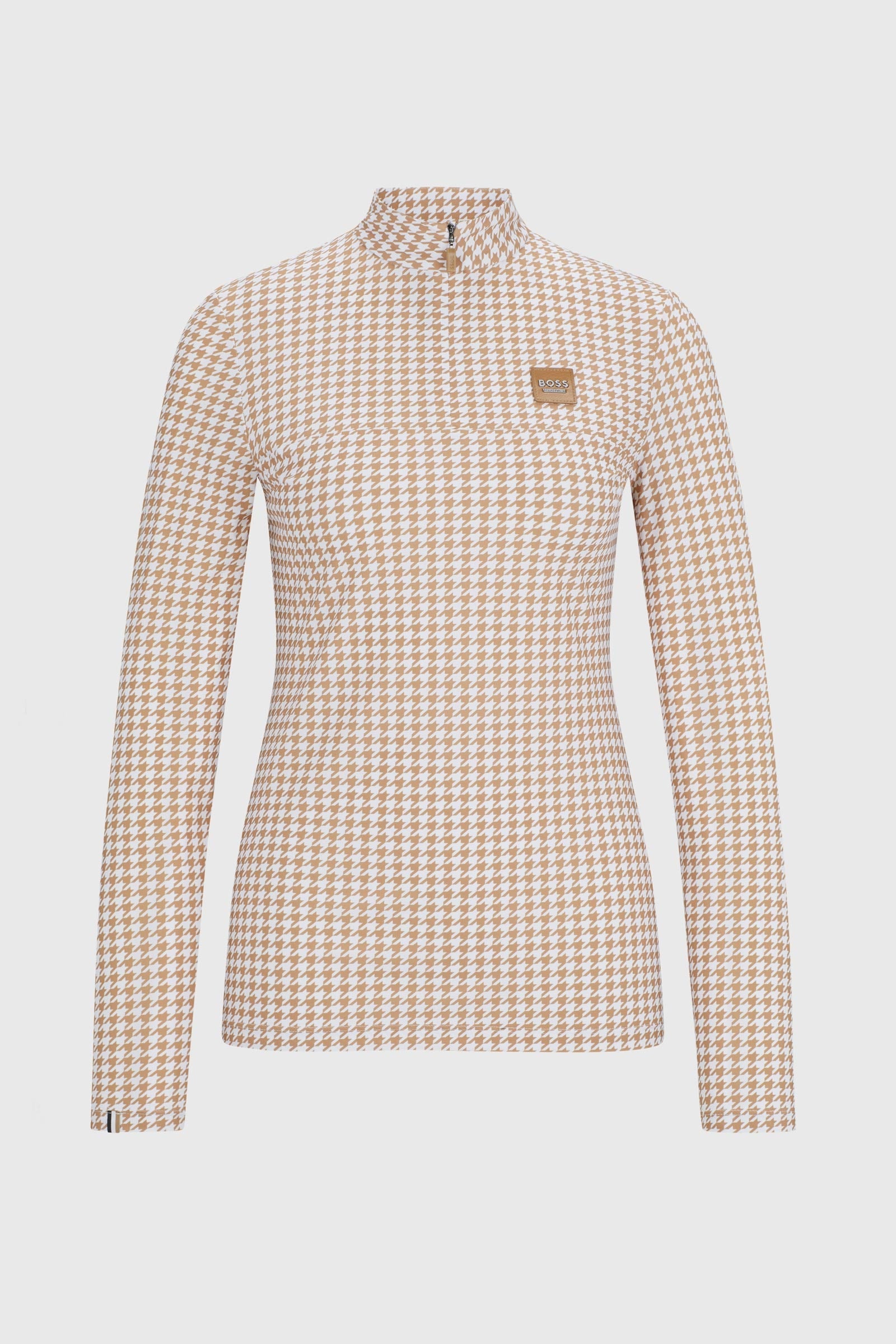 BOSS Equestrian T-shirt d'entraînement Boss Rachel Houndstooth Vêtements d'équitation femme