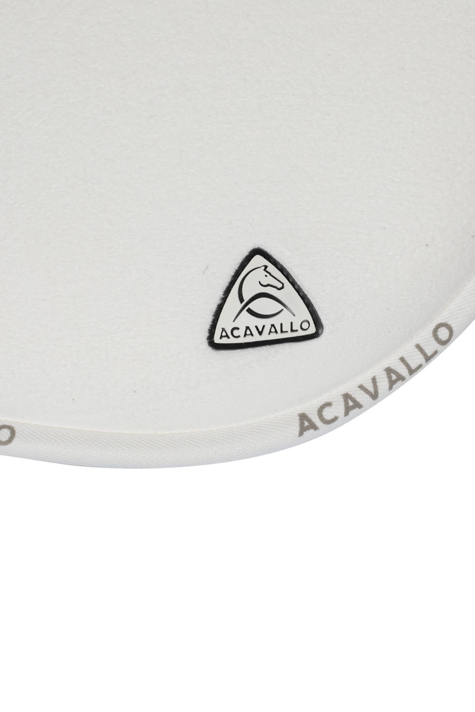 Acavallo Memory Foam Classic Half Pad Suede Rear Riser Saddle Pads