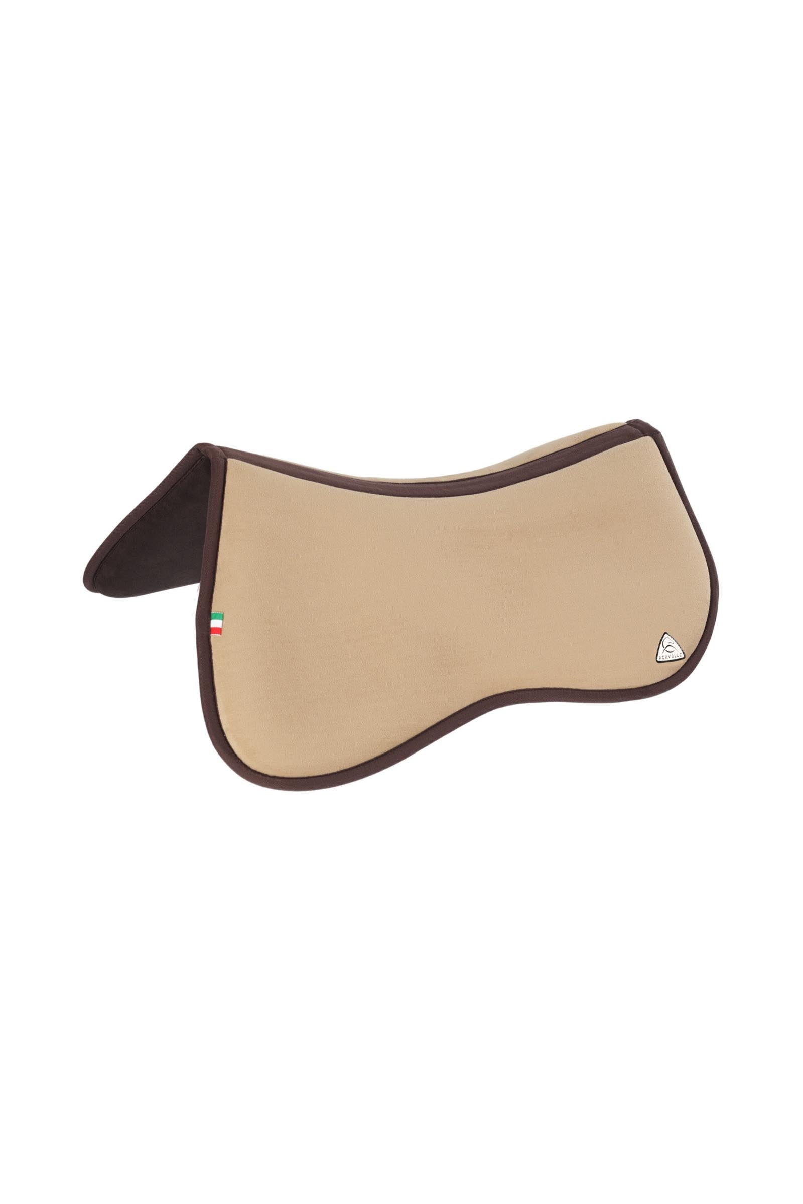 Acavallo demi-tapis Classic en mousse à mémoire de forme suédé avec rehausse arrière Tapis de selle
