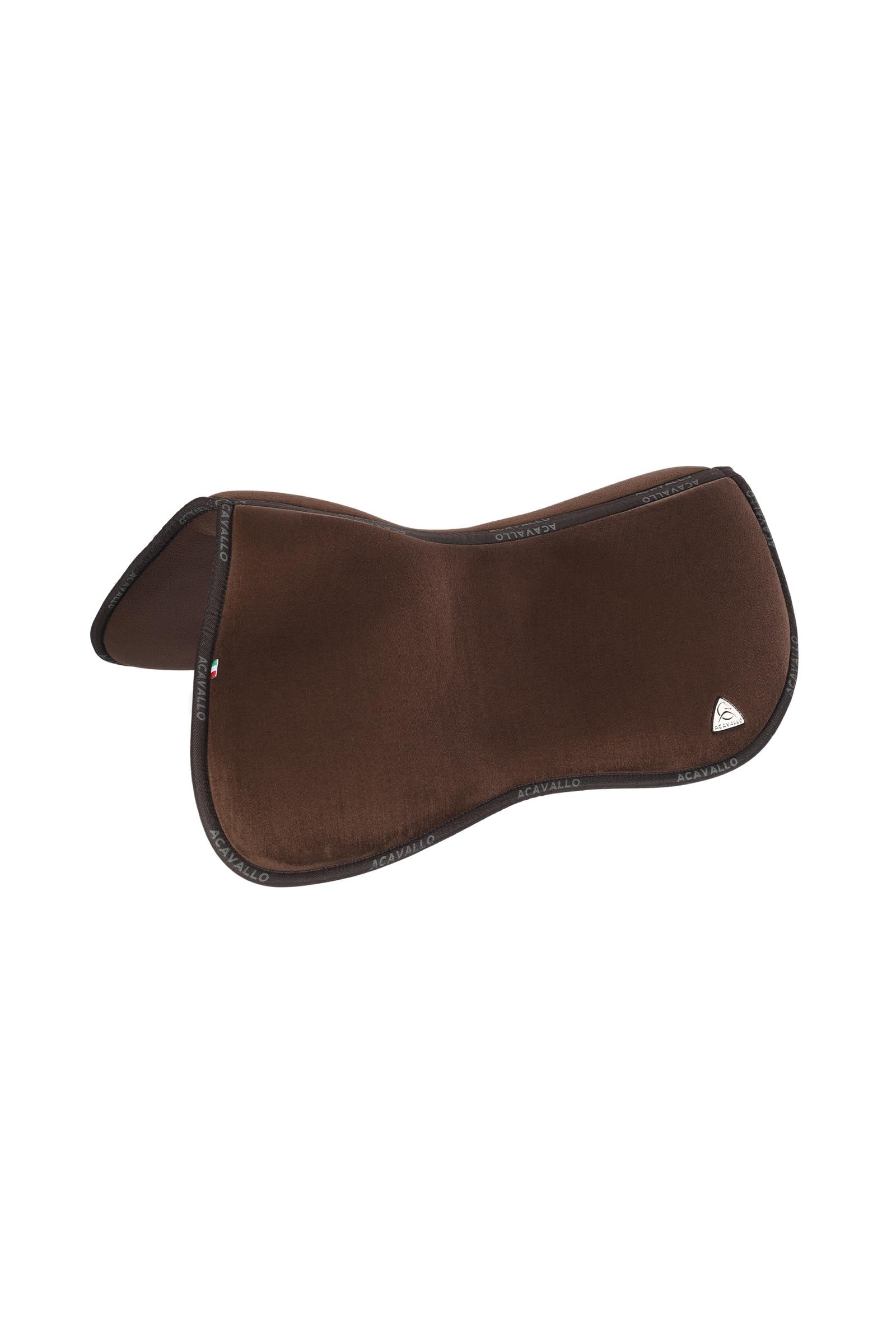 Acavallo Memory Foam Classic Half Pad Suede Rear Riser Saddle Pads