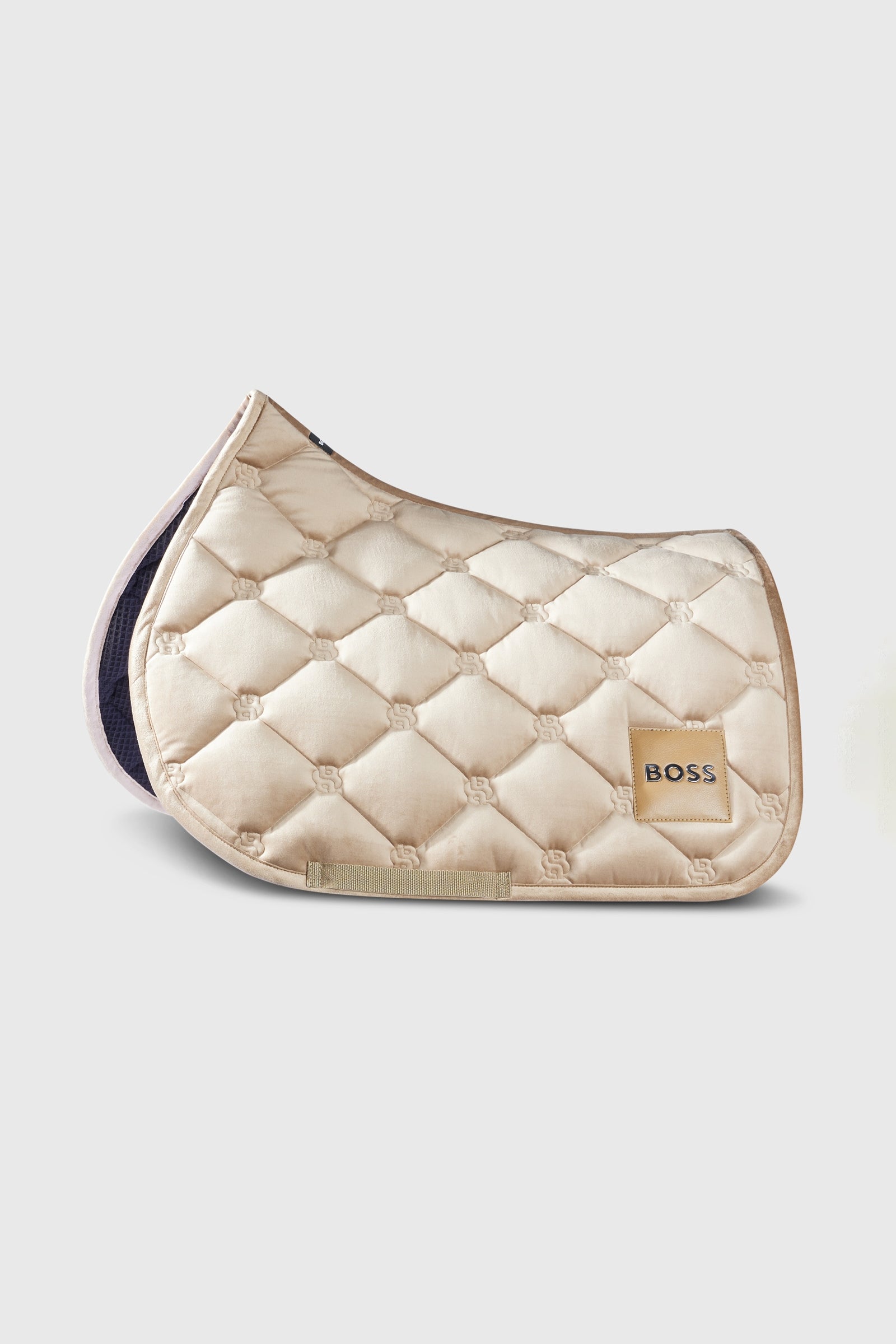 Boss Tapis de selle dressage en velours Tapis de selle