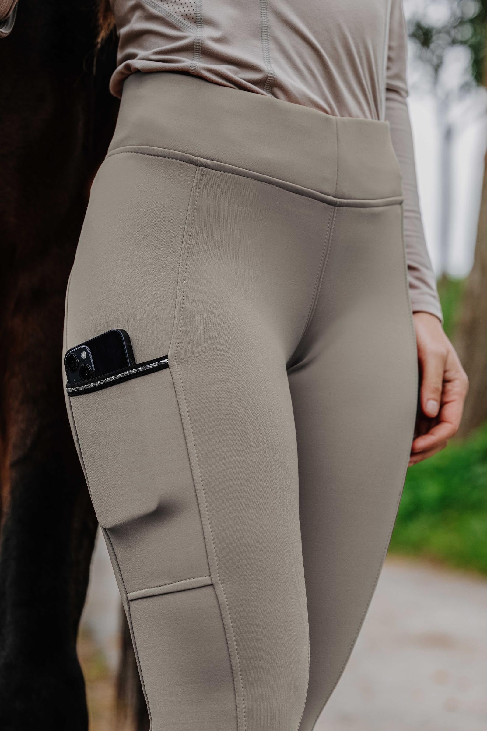 EQUITHÈME Brigitte Women´s Silicone Full Grip Riding Leggings Womens Breeches