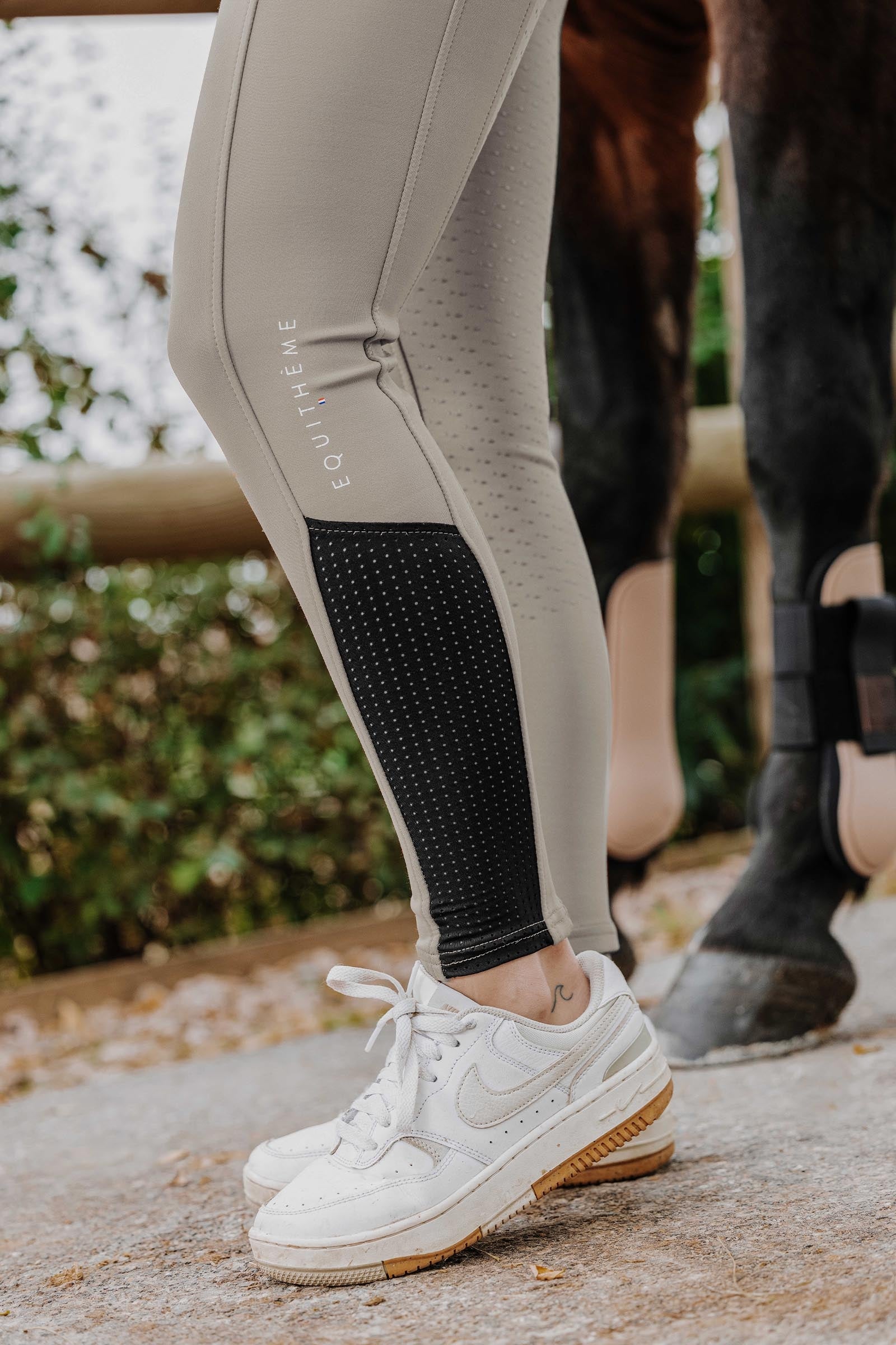 EQUITHÈME Brigitte Women´s Silicone Full Grip Riding Leggings Womens Breeches
