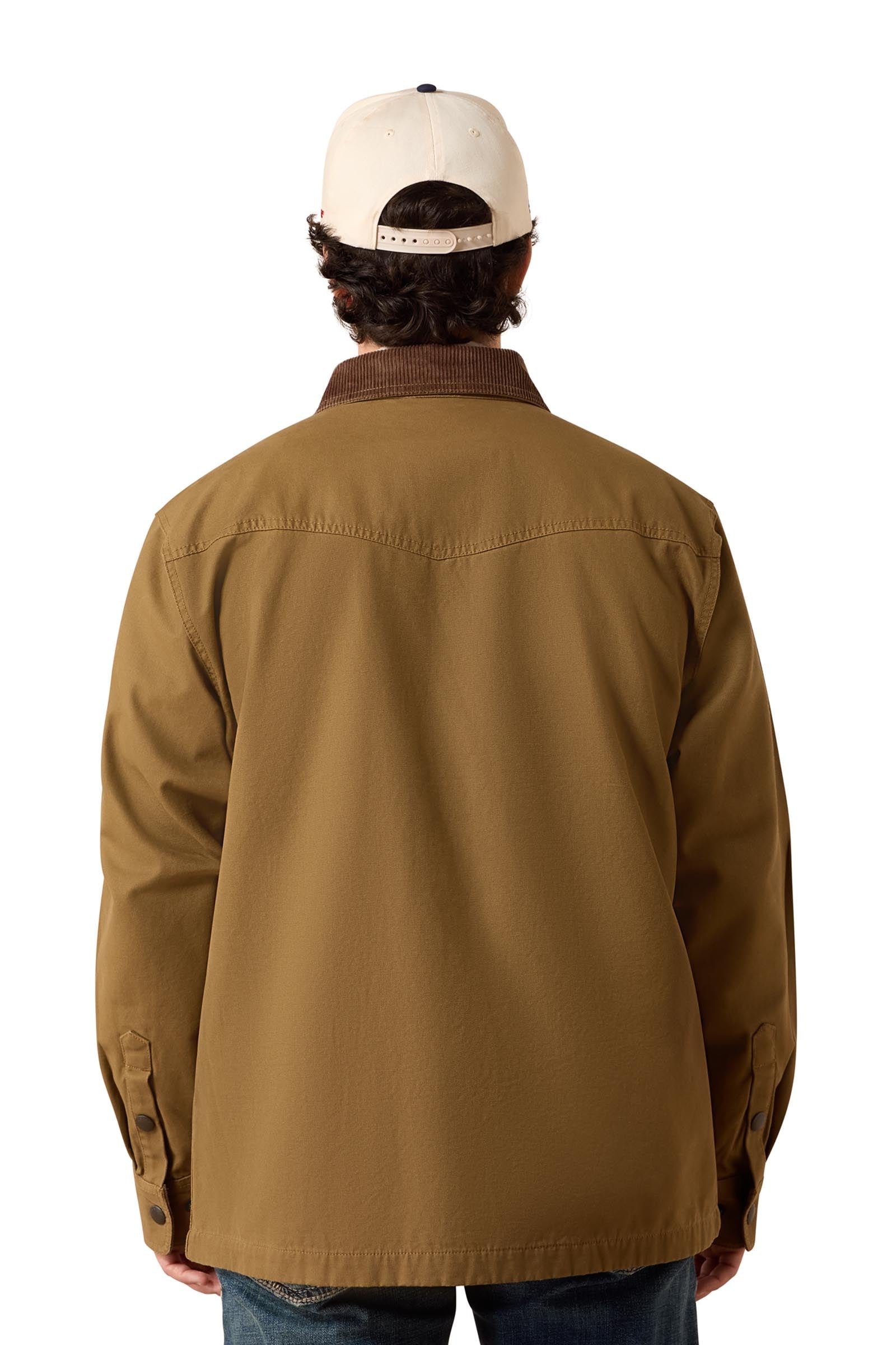 Ariat Mens Retro Canvas Shirt Jacket Mens Riding Clothing