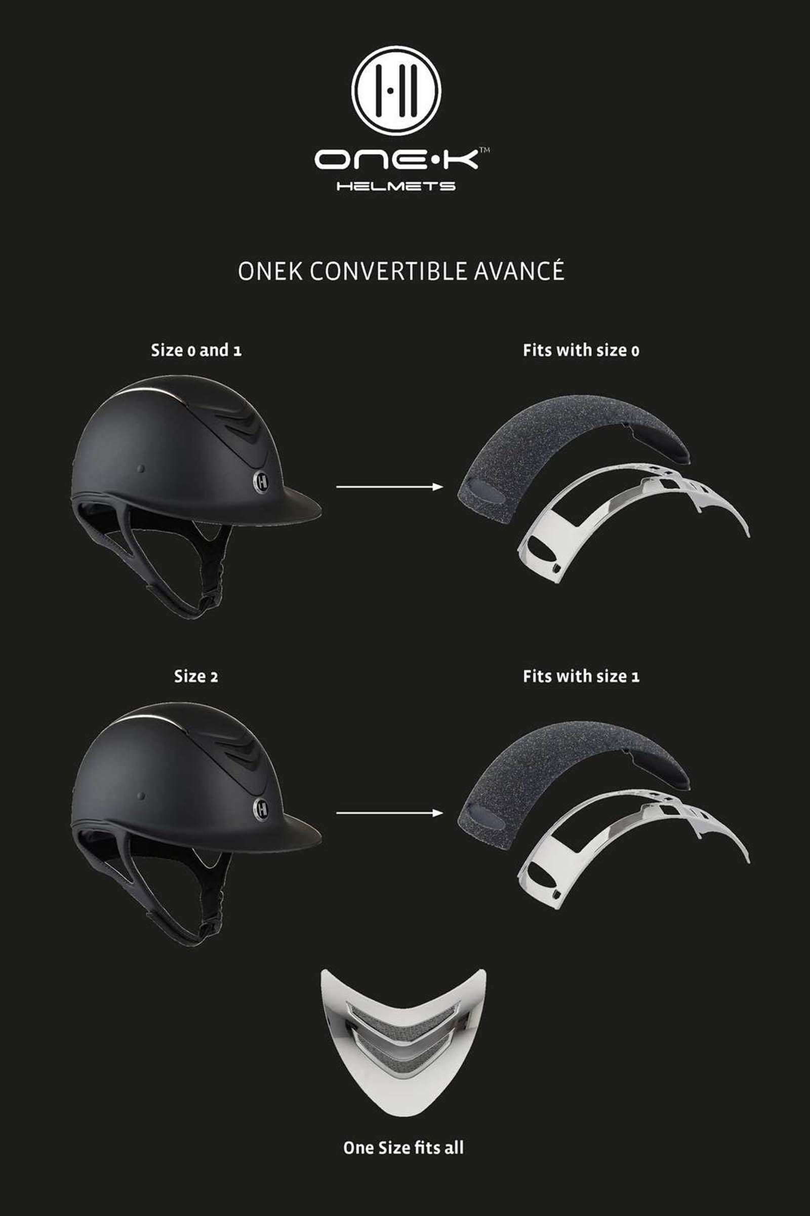 OneK Avance Convertible Glossy Helmet Safety Equipment