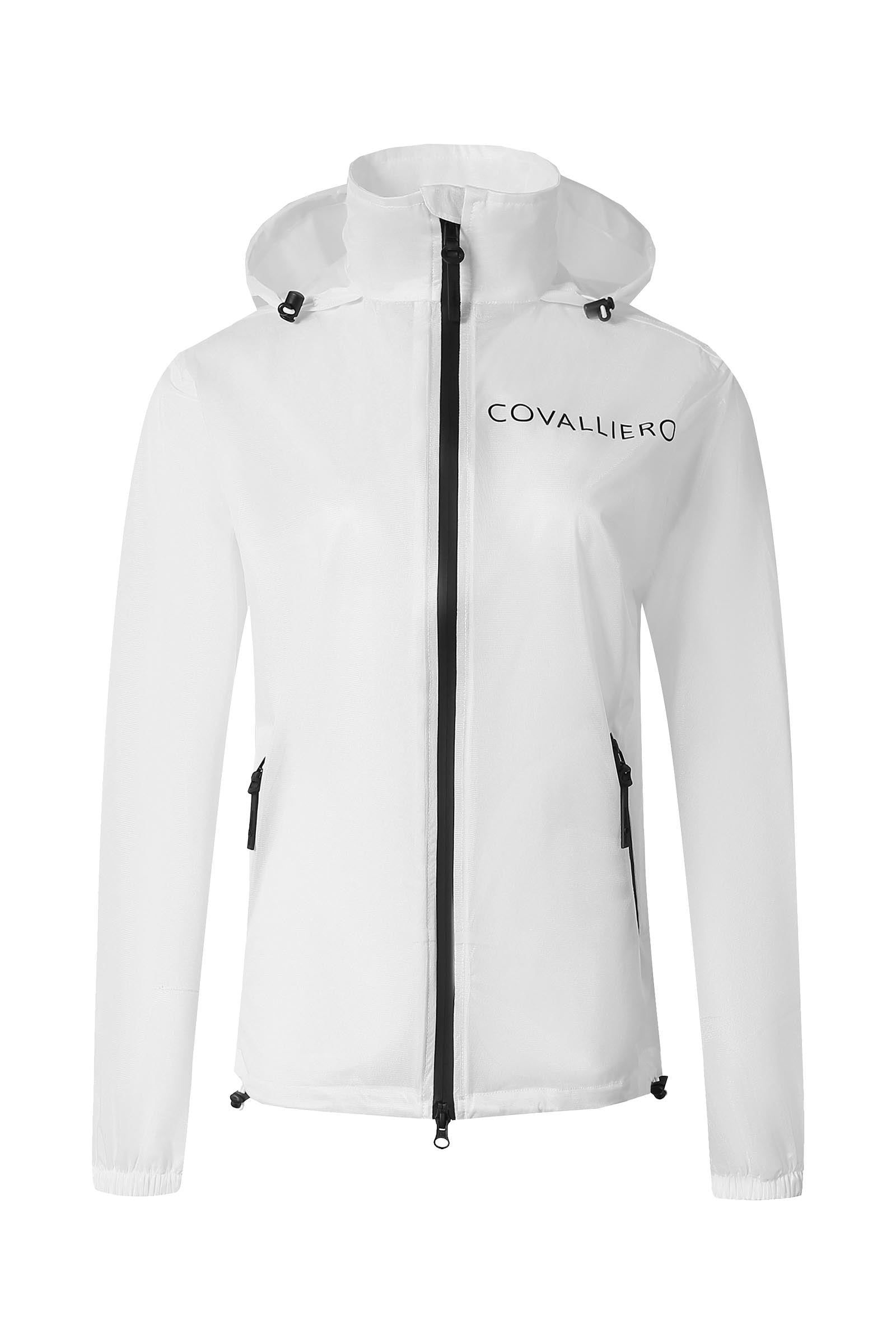 Covalliero ClearView veste de pluie semi-transparente pour femme SS25 Vêtements d'équitation femme