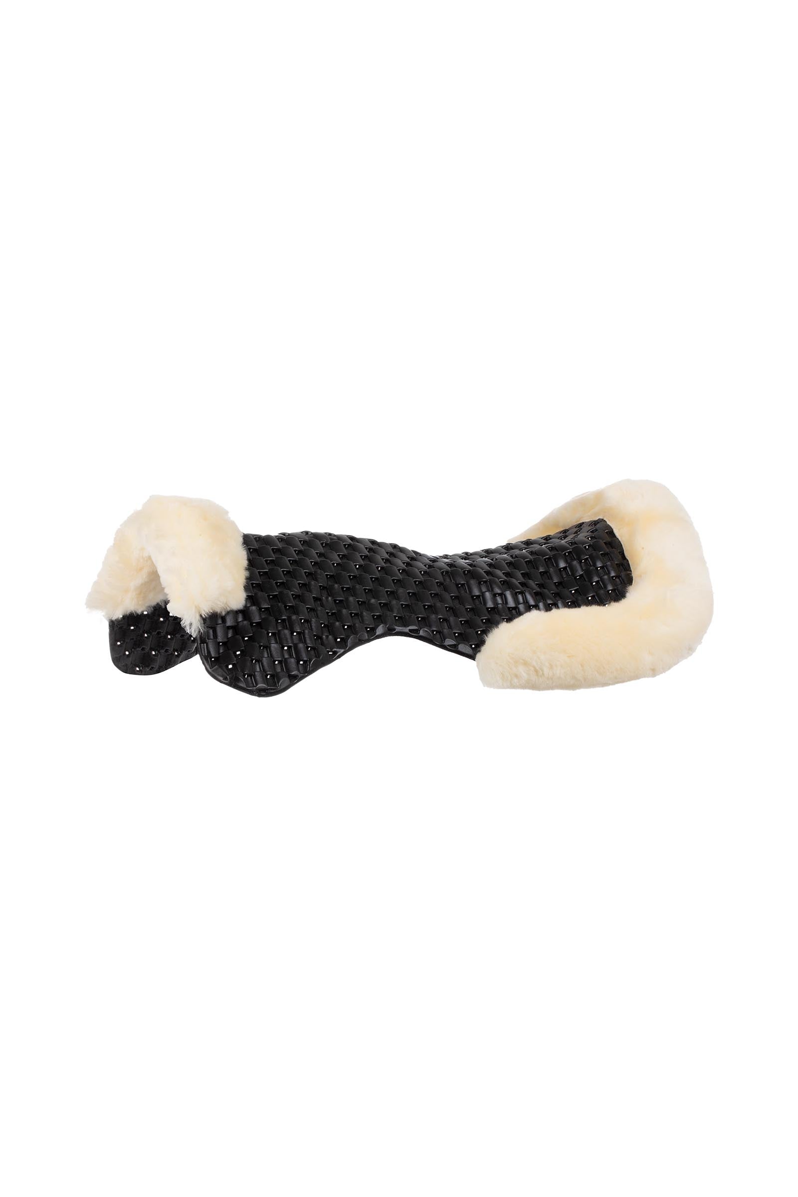 Acavallo Gel antidérapant Respira avec schaffell découpé plat Tapis de selle