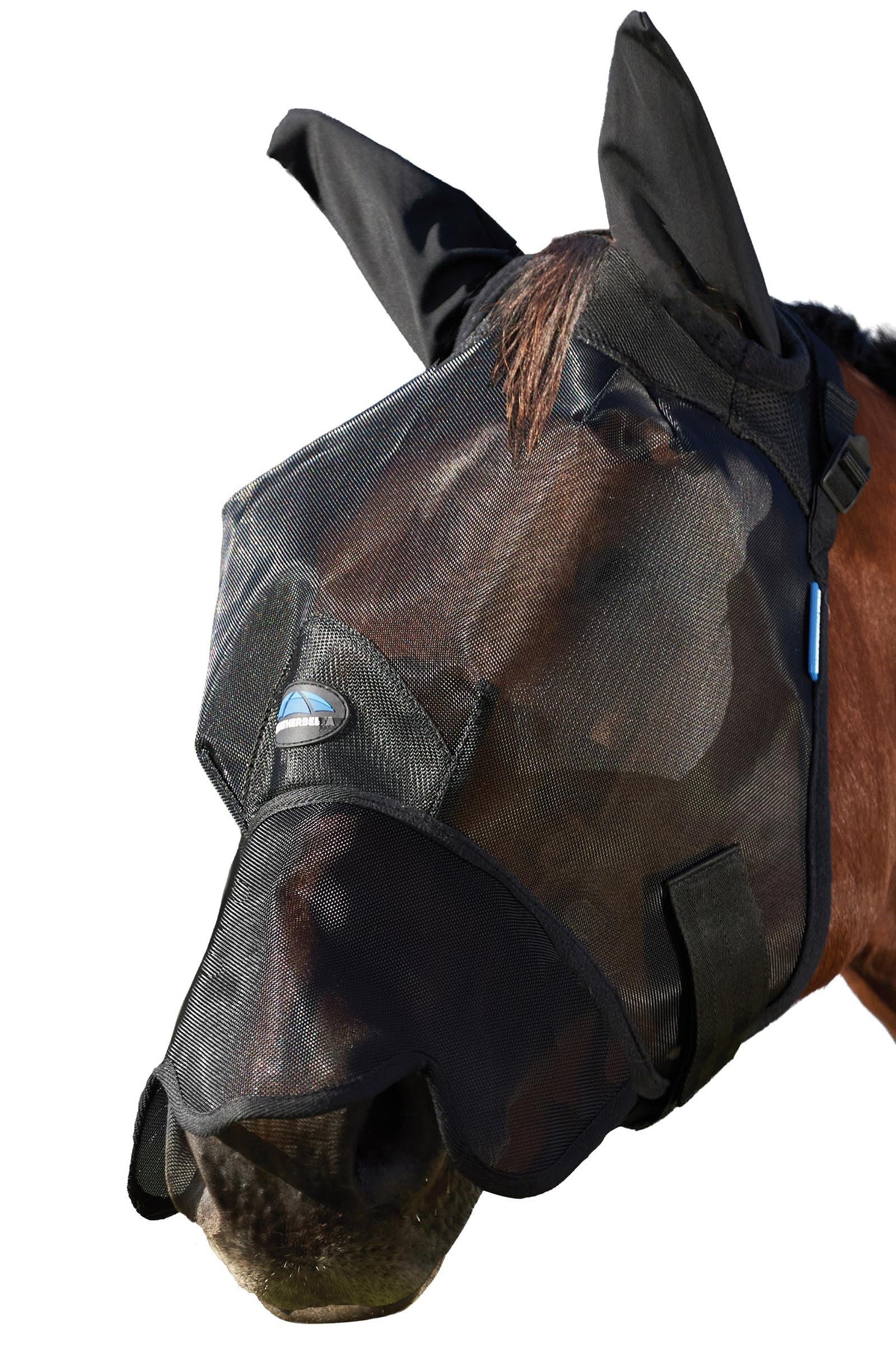Weatherbeeta Comfitec Insect Guard Fly Mask With Ears & Nose Antifly Protection for Horses