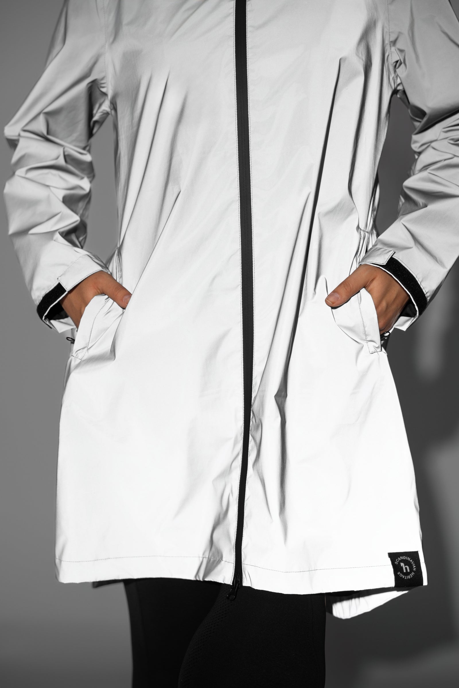 Horze Women´s Reflective Raincoat Women’s Riding Clothing