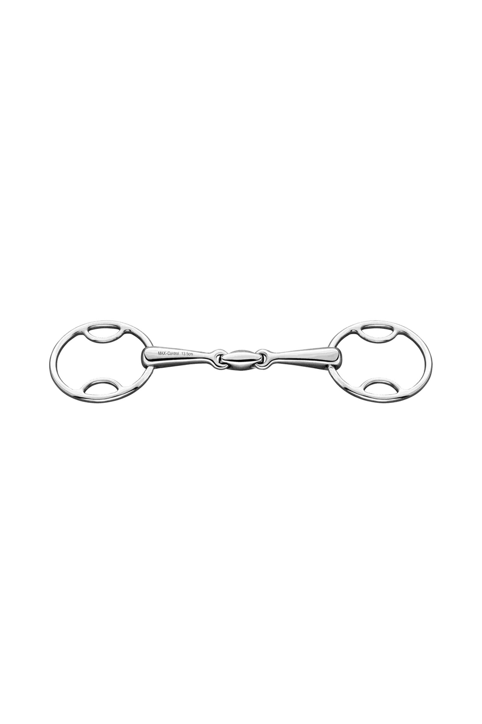 Sprenger Max Control mors 3 anneaux avec verrouillage, double brisure, 16 mm, acier inoxydable Briderie et enrênements