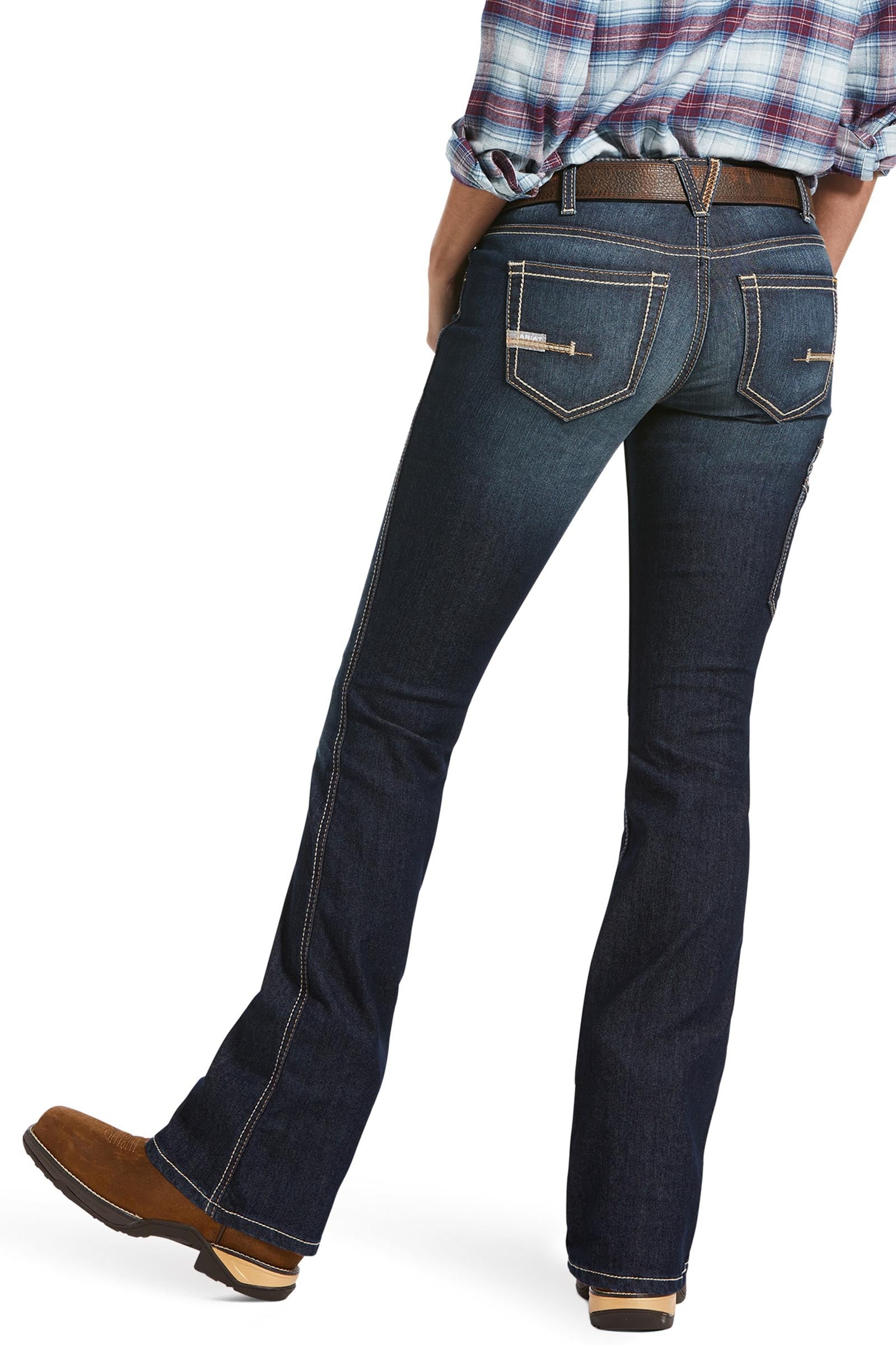 Ariat Women's Rebar MR DuraStretch Riveter Boot Cut Jean Womens Breeches