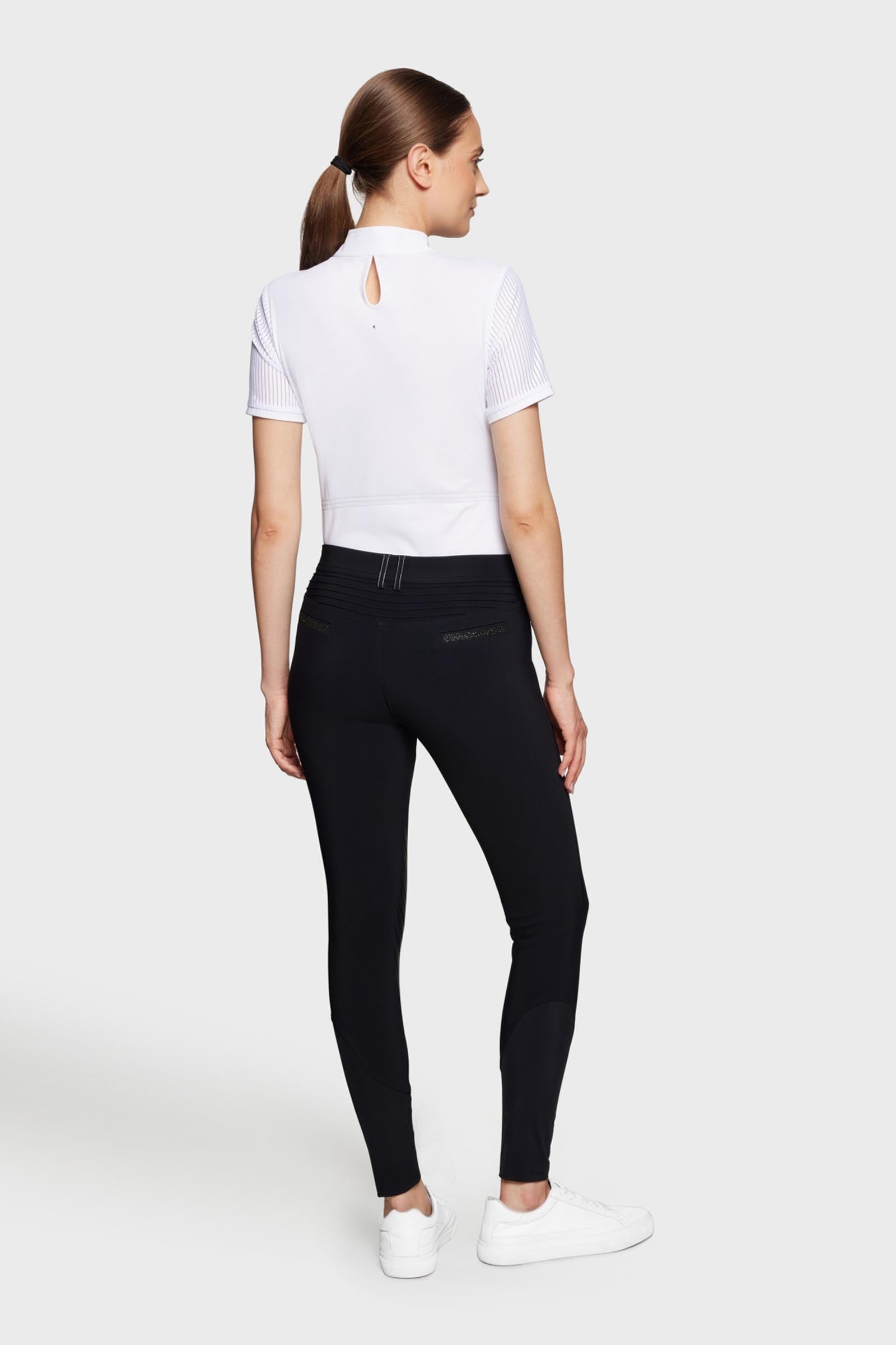 Acheter Femmes Le genou-haut confortable cuisse haut noir talon épais Acheter Femmes Le genou-haut confortable cuisse haut noir talon épais