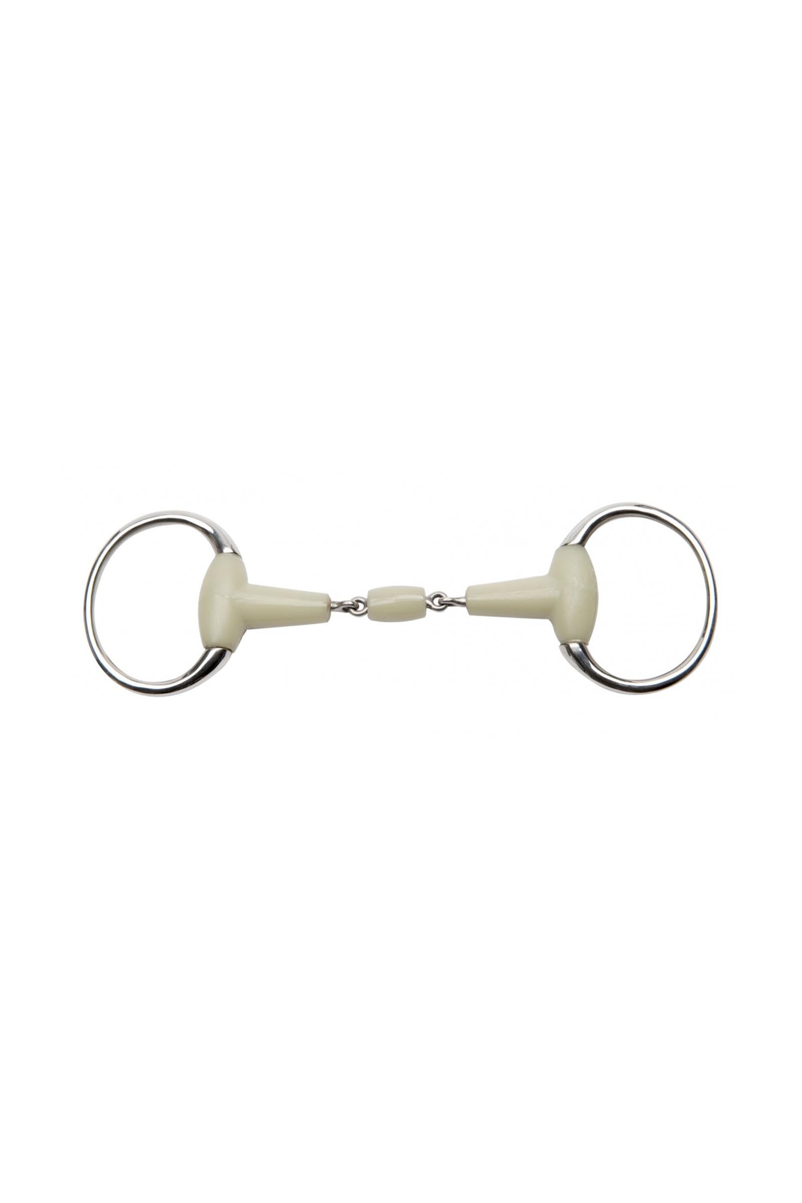 Feeling FEELING Eggbutt Bit Flexi double Jointed Mors
