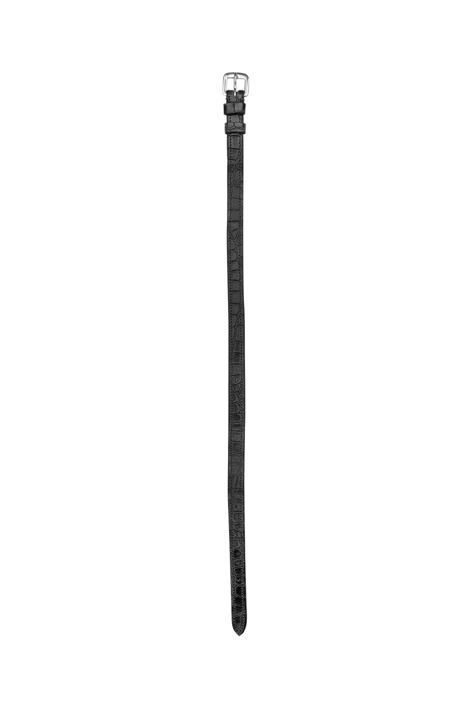 Waldhausen Leather Spur Straps With Croco Embossing Riding Whips, Crops & Spurs