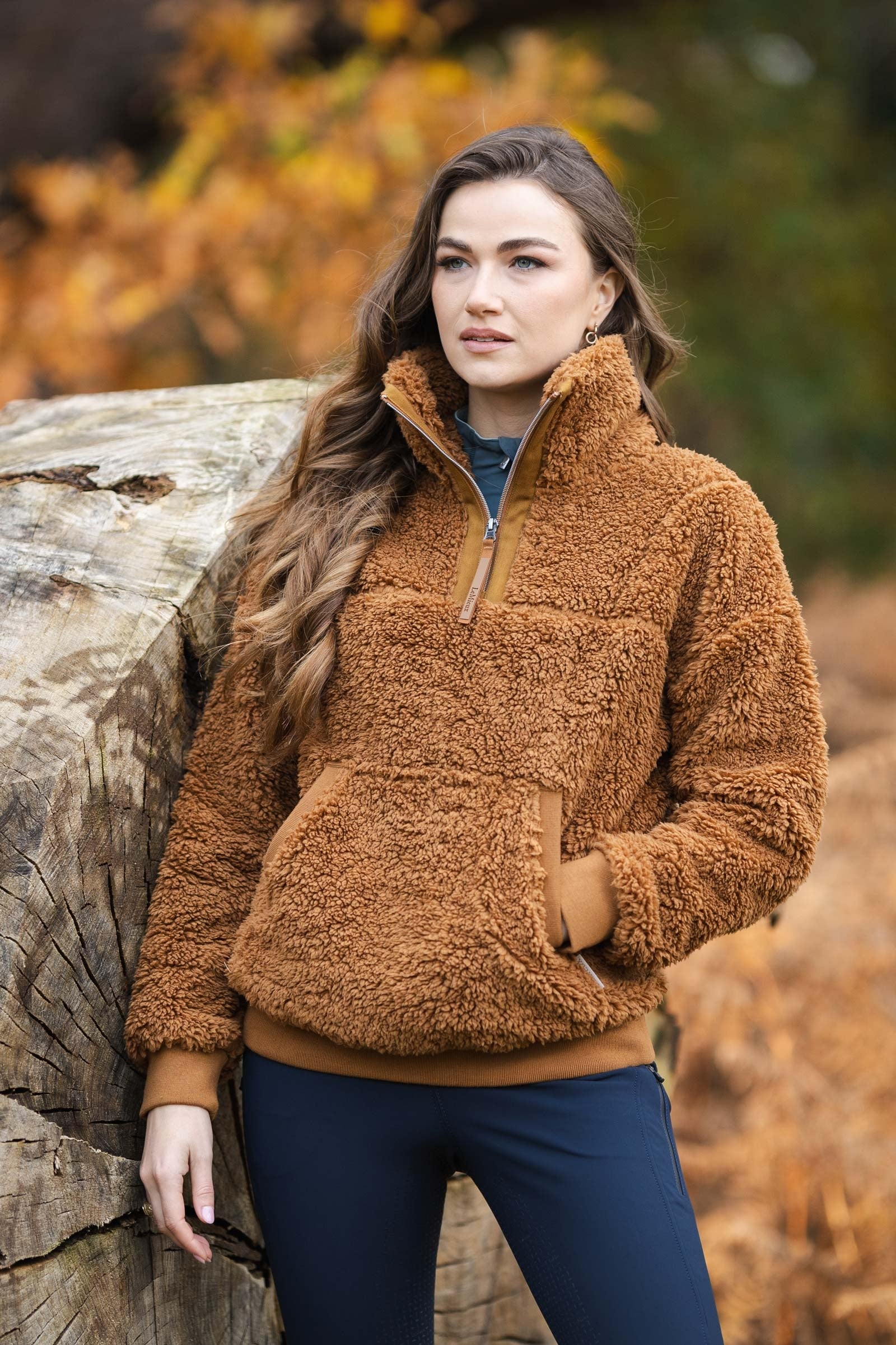 LeMieux Tara Women's Teddy Fleece Jacket Women’s Riding Clothing