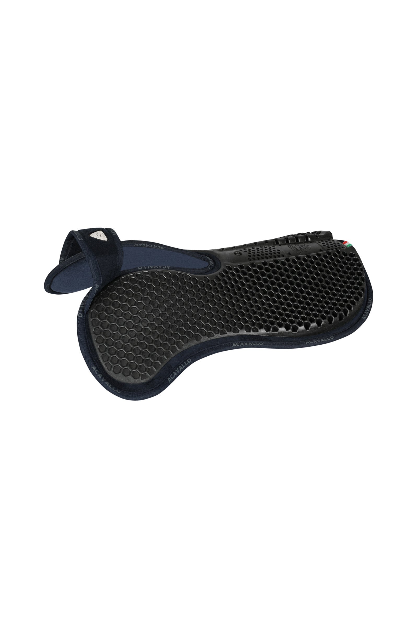 Acavallo tapis en gel hexagonal sans pression sur le garrot avec mousse à mémoire de forme et rehausse arrière Tapis de selle