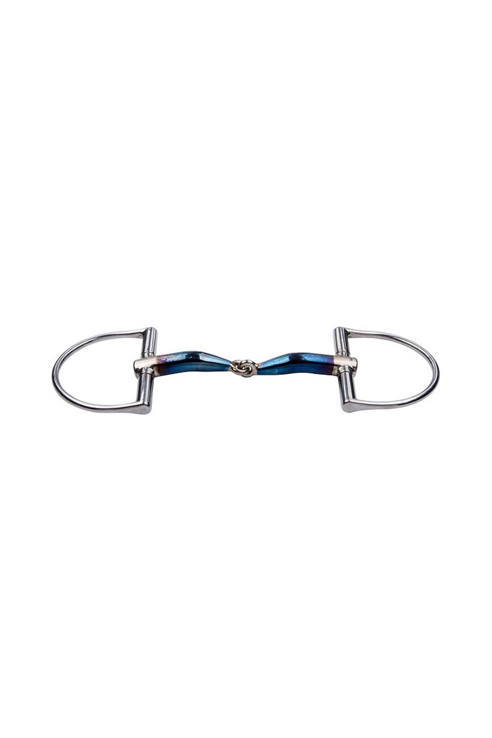 Trust Equestrian Mors Acier Bleu Salivant Verdun Simple Brisure Mors