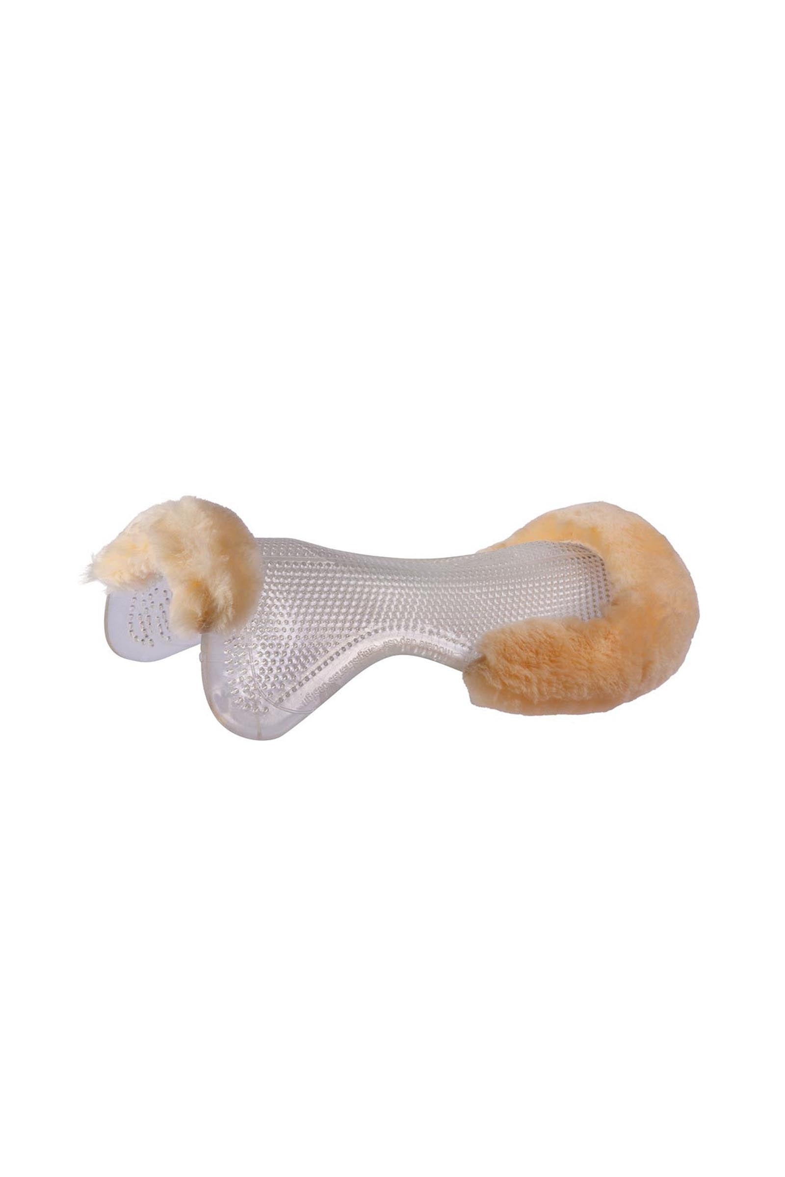 BR Soft Gel Pad avec bordure en peau de mouton Tapis de selle