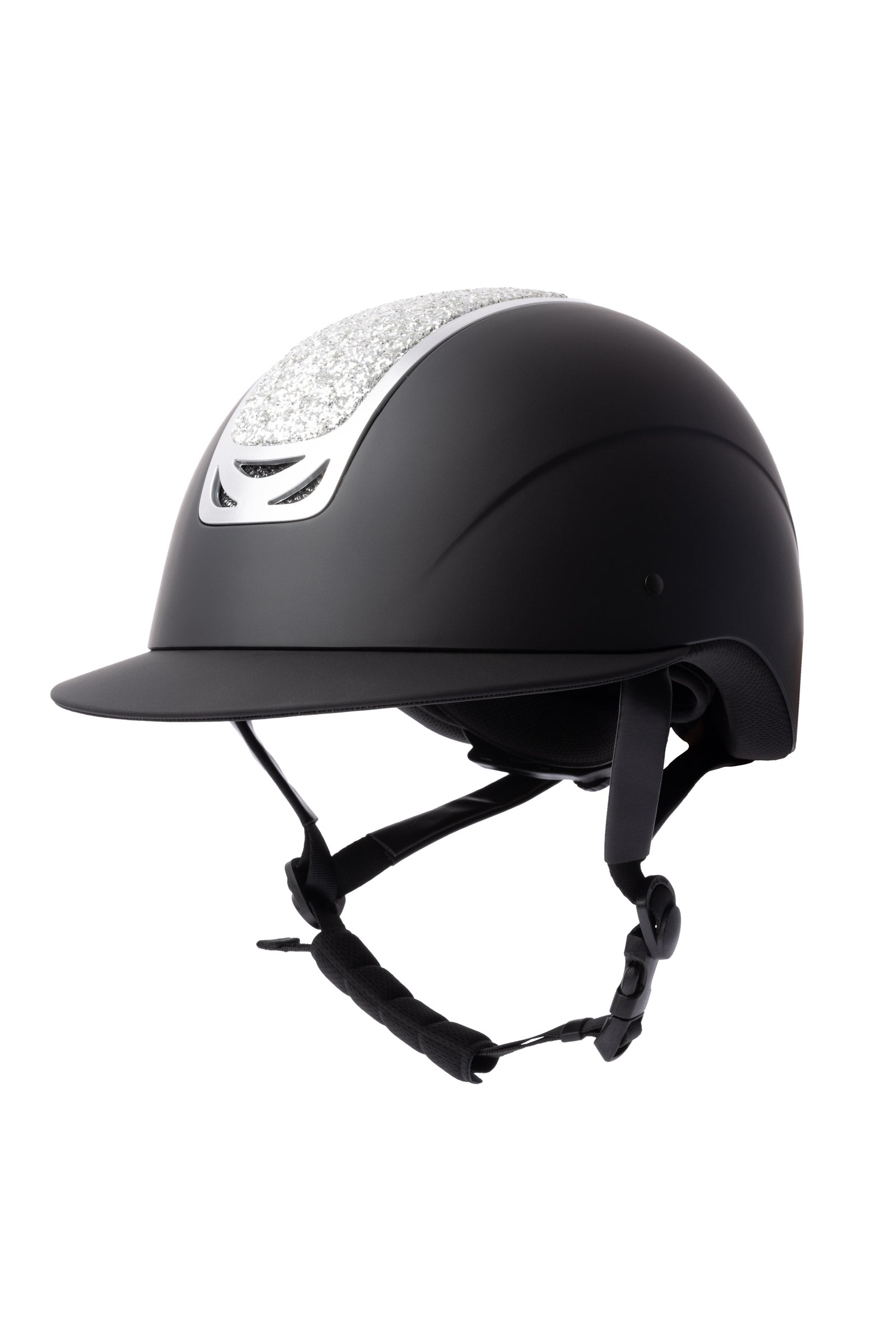 Horze Arix II Casque d'équitation avec ornement en cristal Casques & Gilets de protection