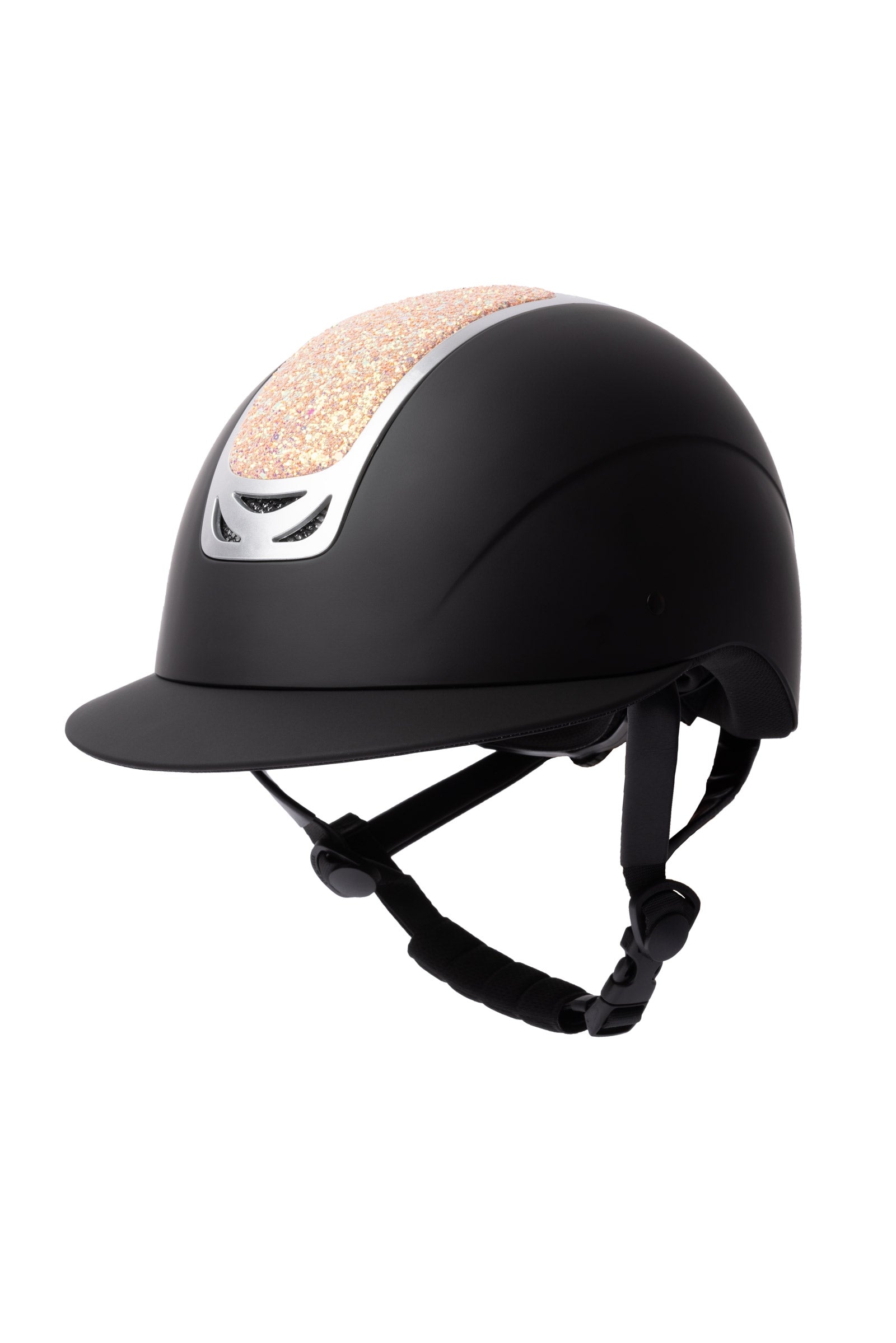 Horze Arix II Casque d'équitation avec ornement en cristal Casques & Gilets de protection