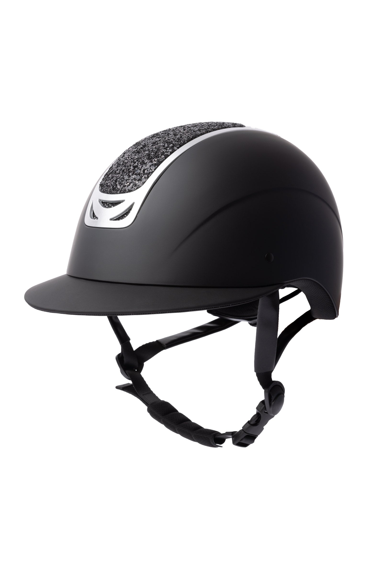 Horze Arix II Casque d'équitation avec ornement en cristal Casques & Gilets de protection