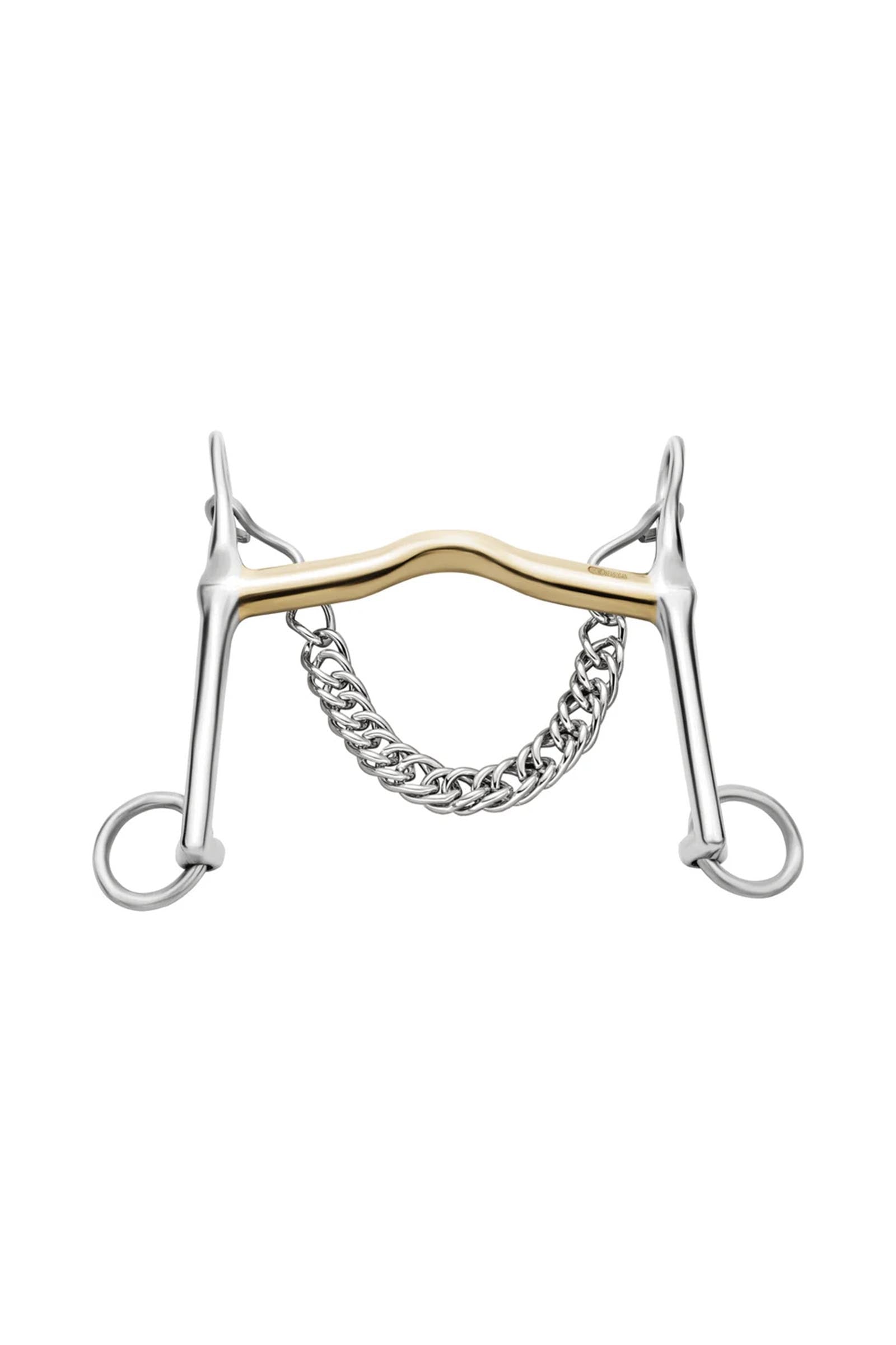 Sprenger Satinox mors poney/islandais CM Kimblewick, droit 14 mm, acier inoxydable Mors