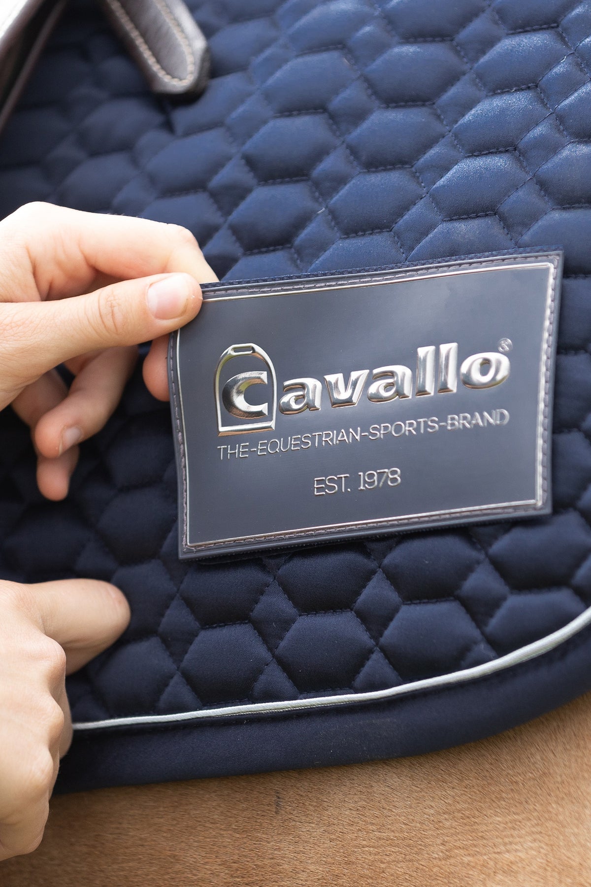 Cavallo CAVALJOLLY Dressage Saddle Pad with Numbers Saddle Pads