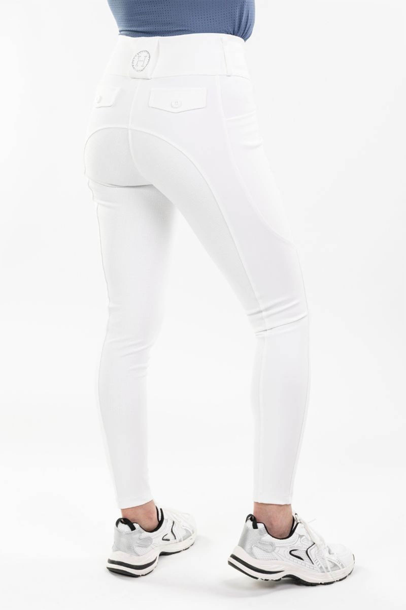 Harcour Ludivine pantalon d’équitation femme à grip intégral Womens Breeches