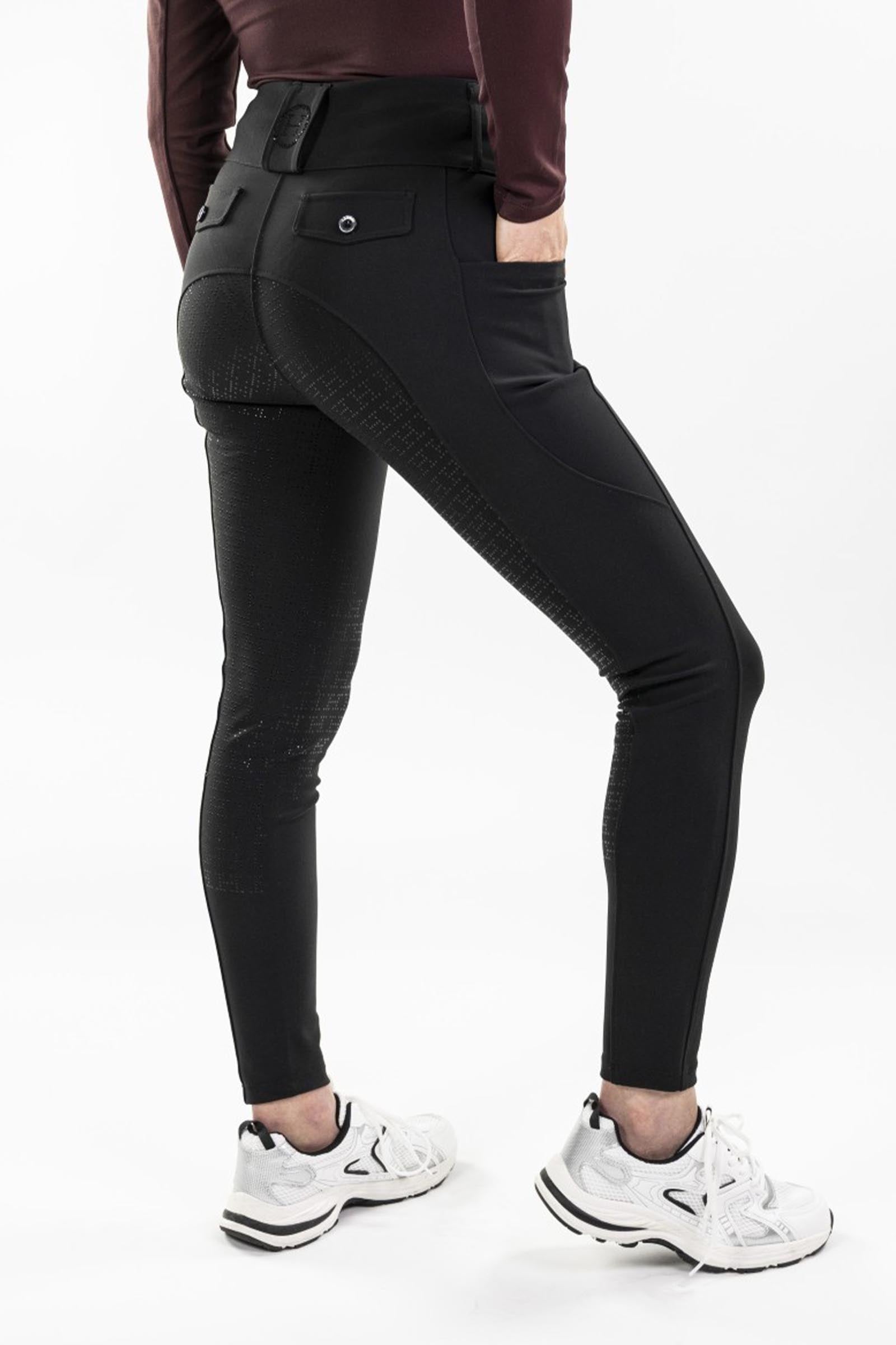 Harcour Ludivine pantalon d’équitation femme à grip intégral Womens Breeches