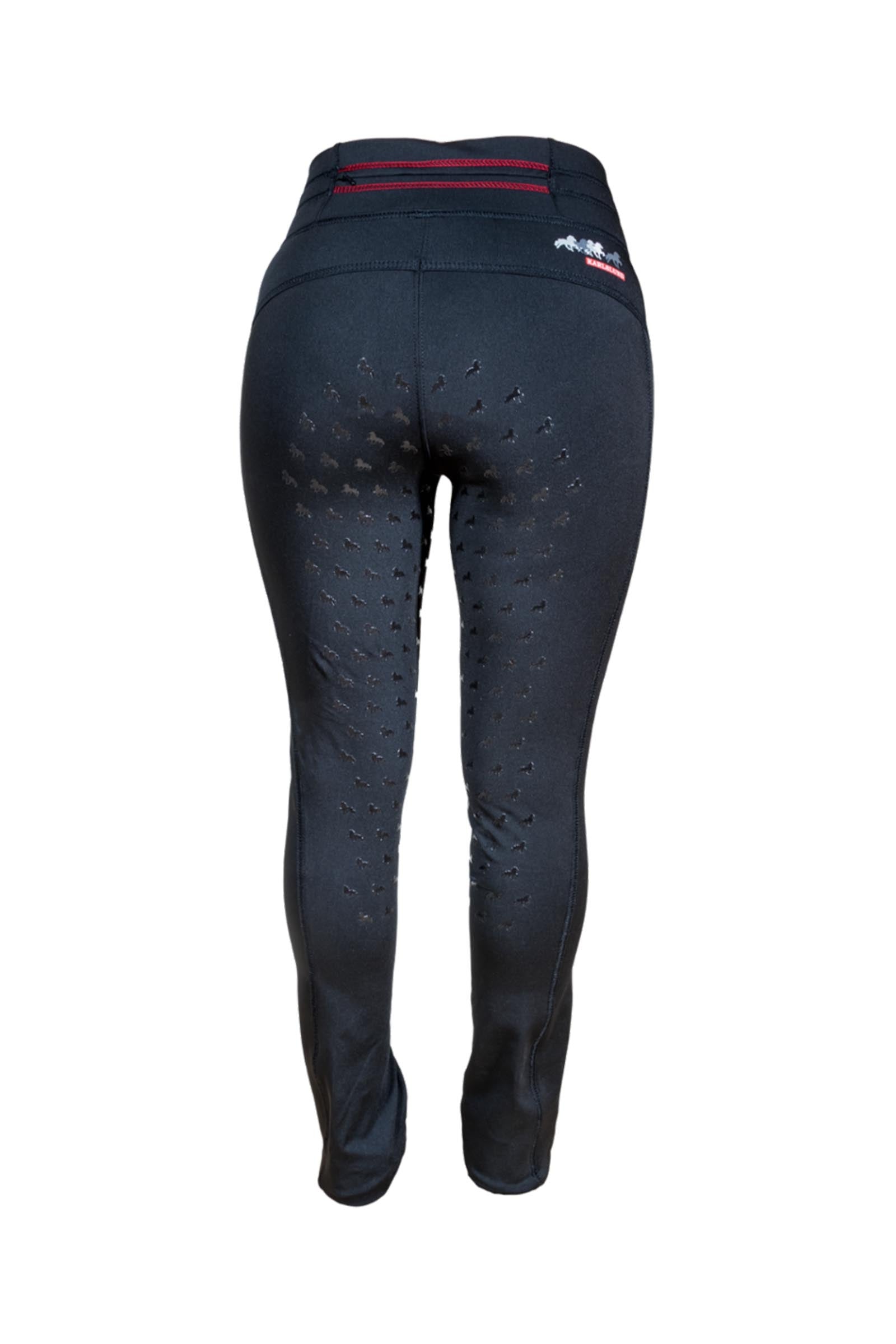 Karlslund Galdur Legging d’équitation jodhpur enfant avec fond intégral silicone Vêtements d'équitation enfant