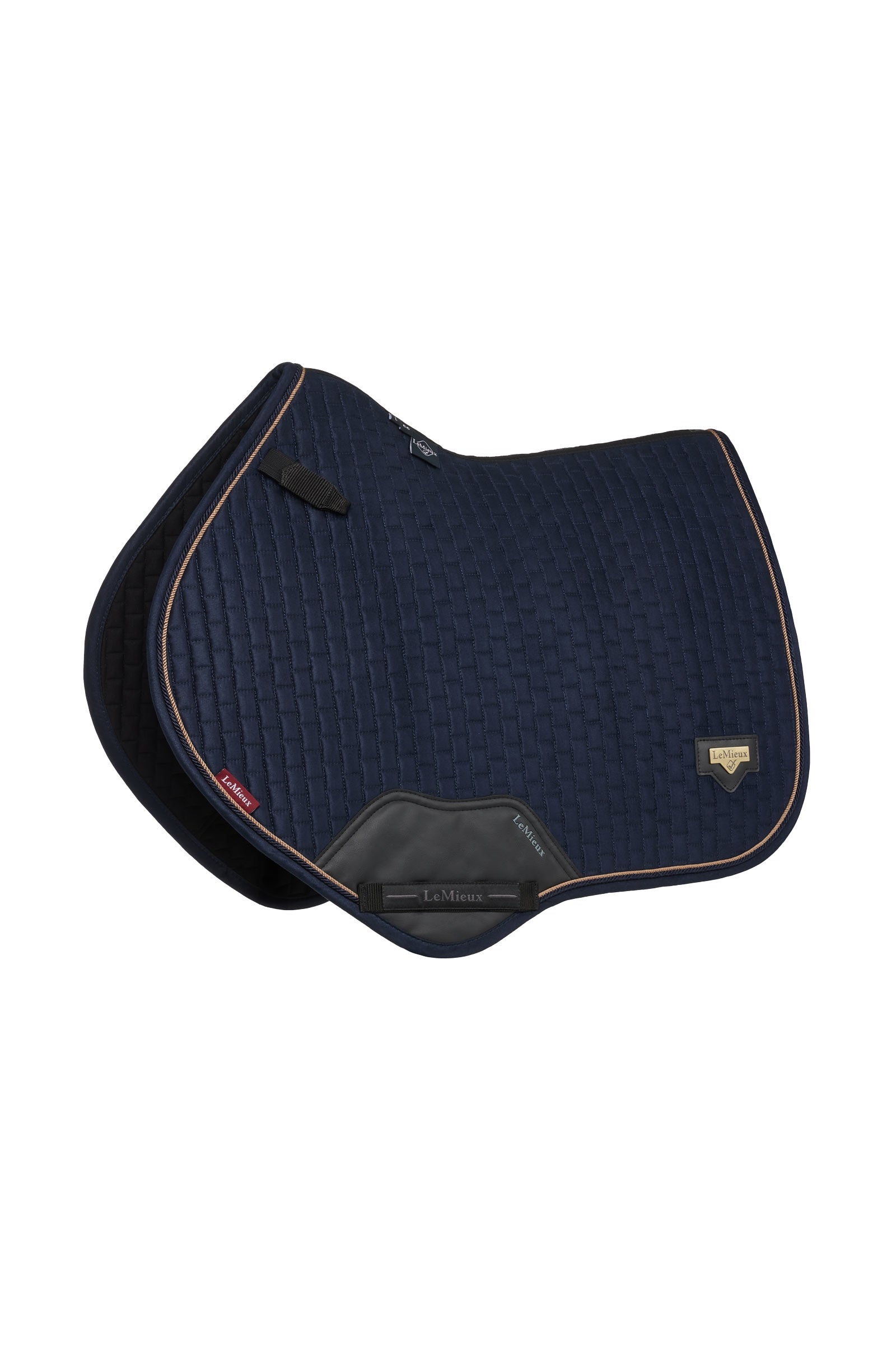 LeMieux Puissance Close Contact tapis de selle de saut en suédine Tapis de selle