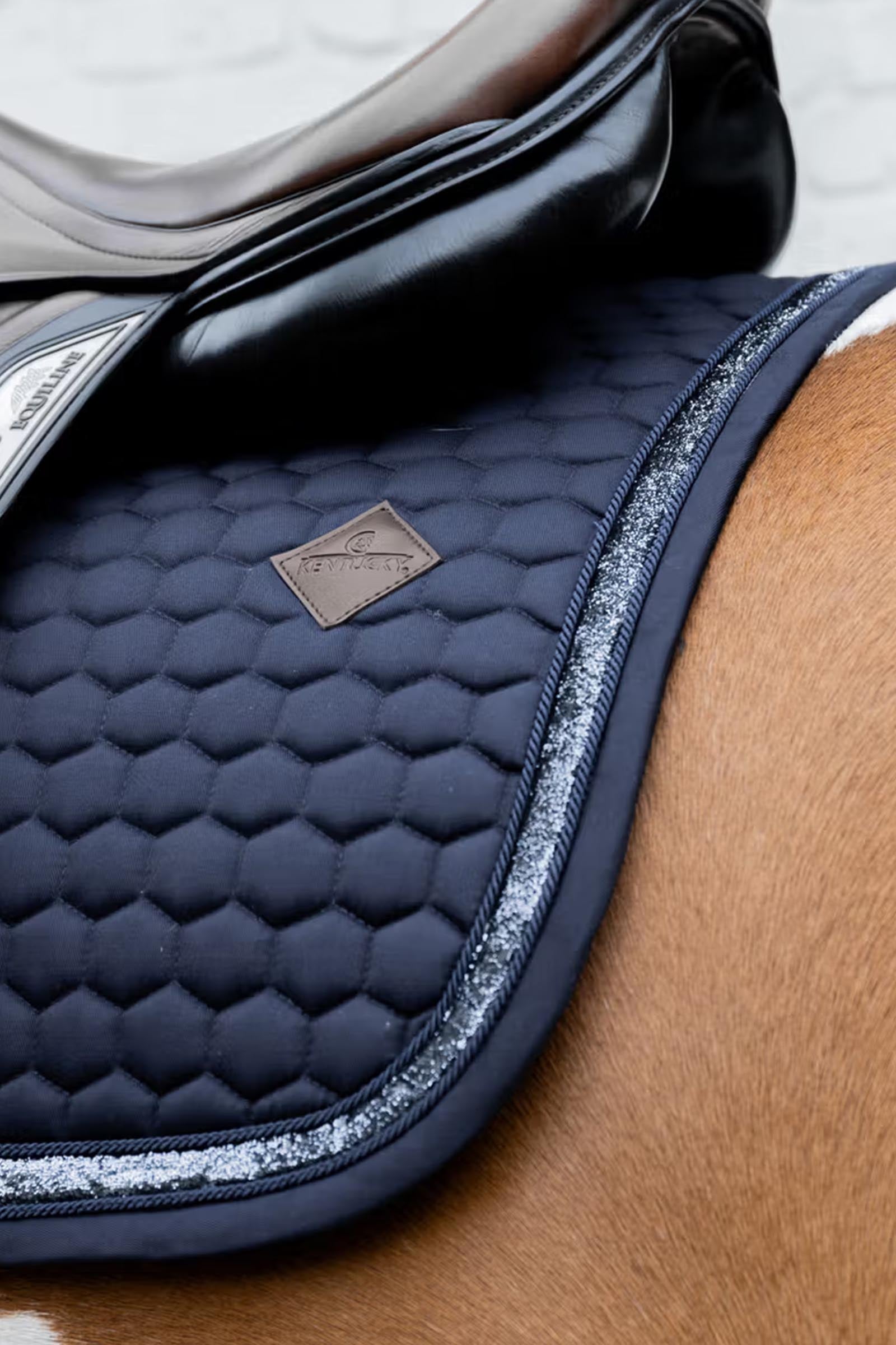 Kentucky Horsewear Kentucky Horseware Glitter Band Jumping Saddle Pad Saddle Pads