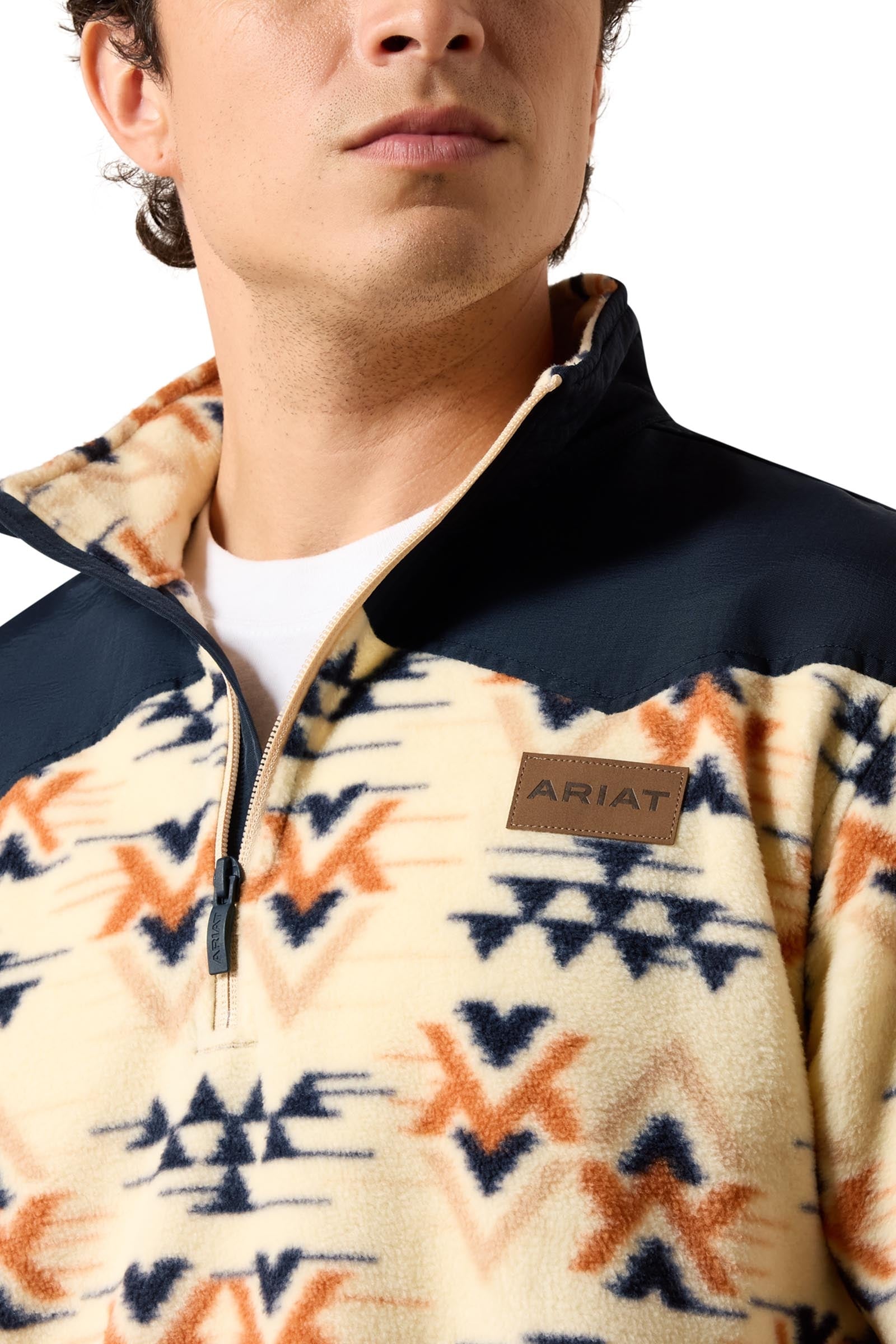 Ariat Mens Basis Fleece Pullover Mens Riding Clothing