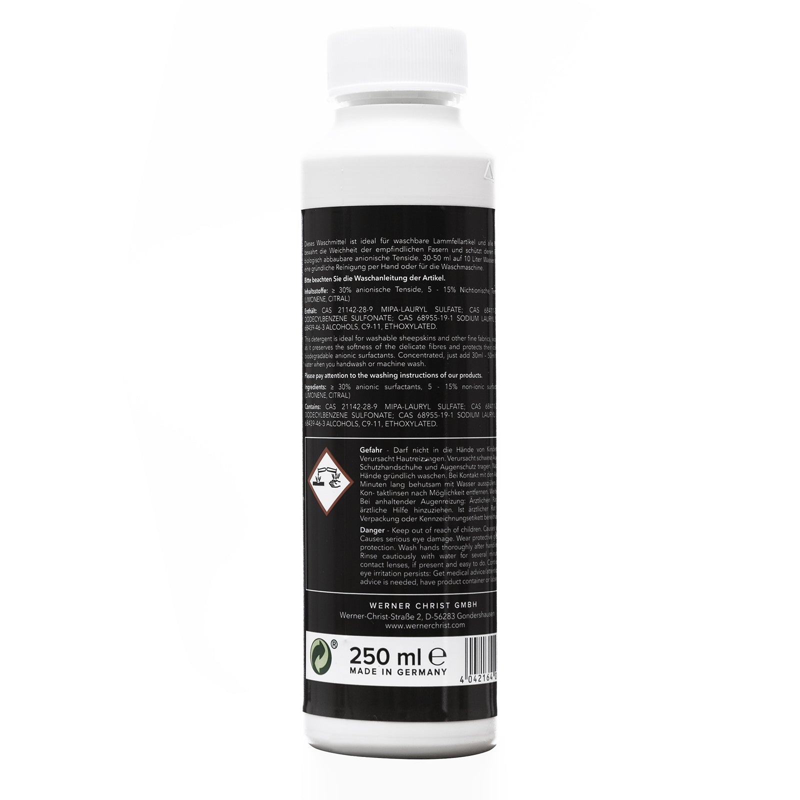 Christ C7 Sheepskin Detergent, 250ml Horse Health Care