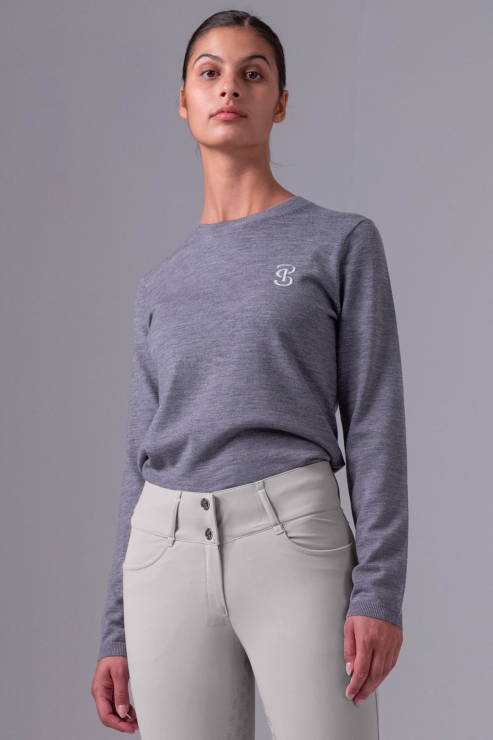 PS of Sweden PS Women´s Logo Knit Sweater Vêtements d'équitation femme